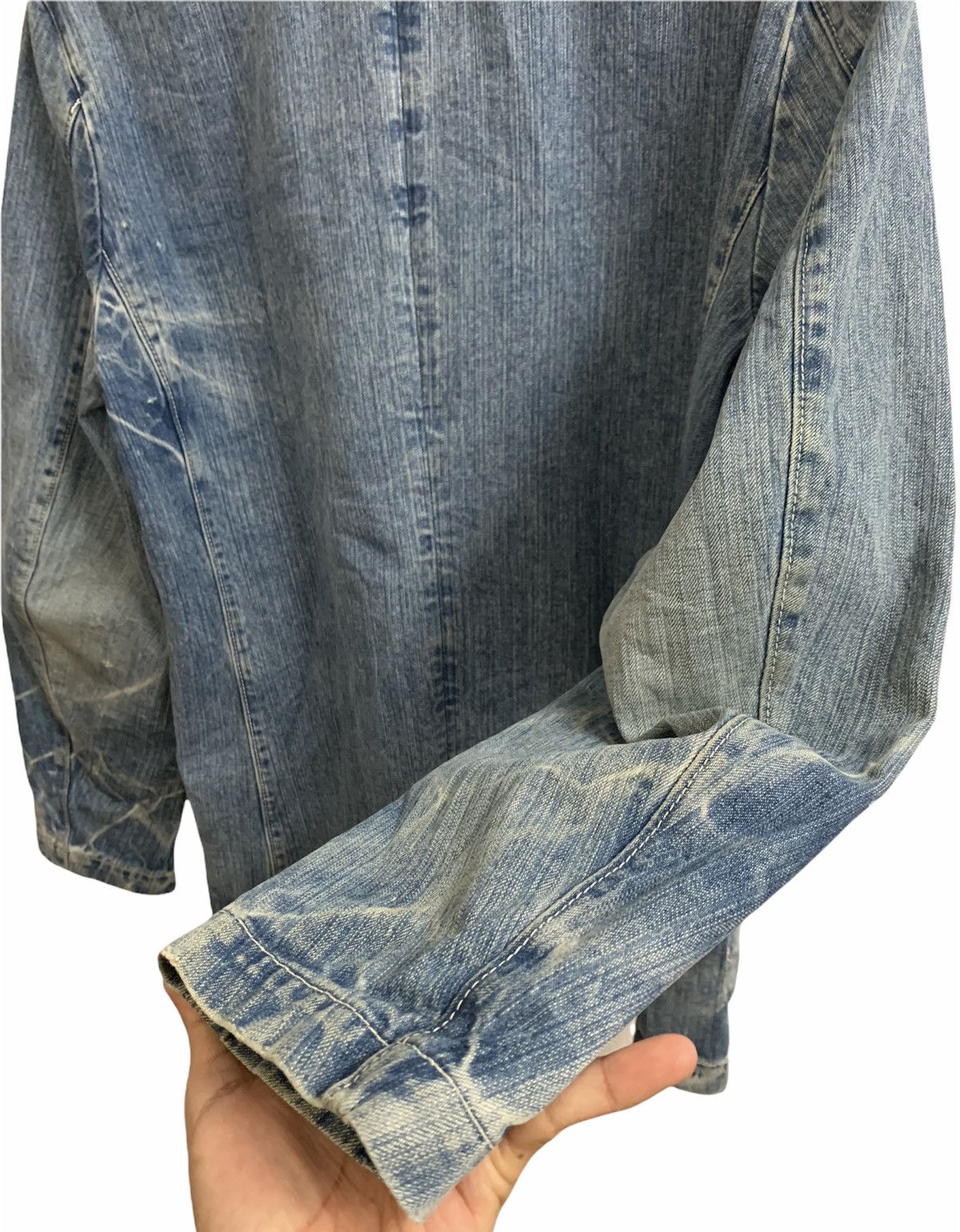 Japanese Brand × Spellbound SpellBound Denim Workwear Jacket Size US S / EU 44-46 / 1 - 10 Thumbnail