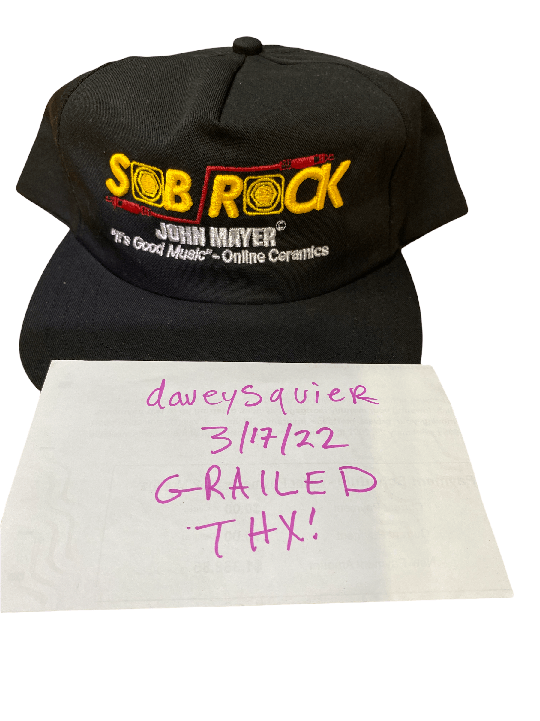 Online Ceramics Online Ceramics x John Mayer Sob Rock Hat