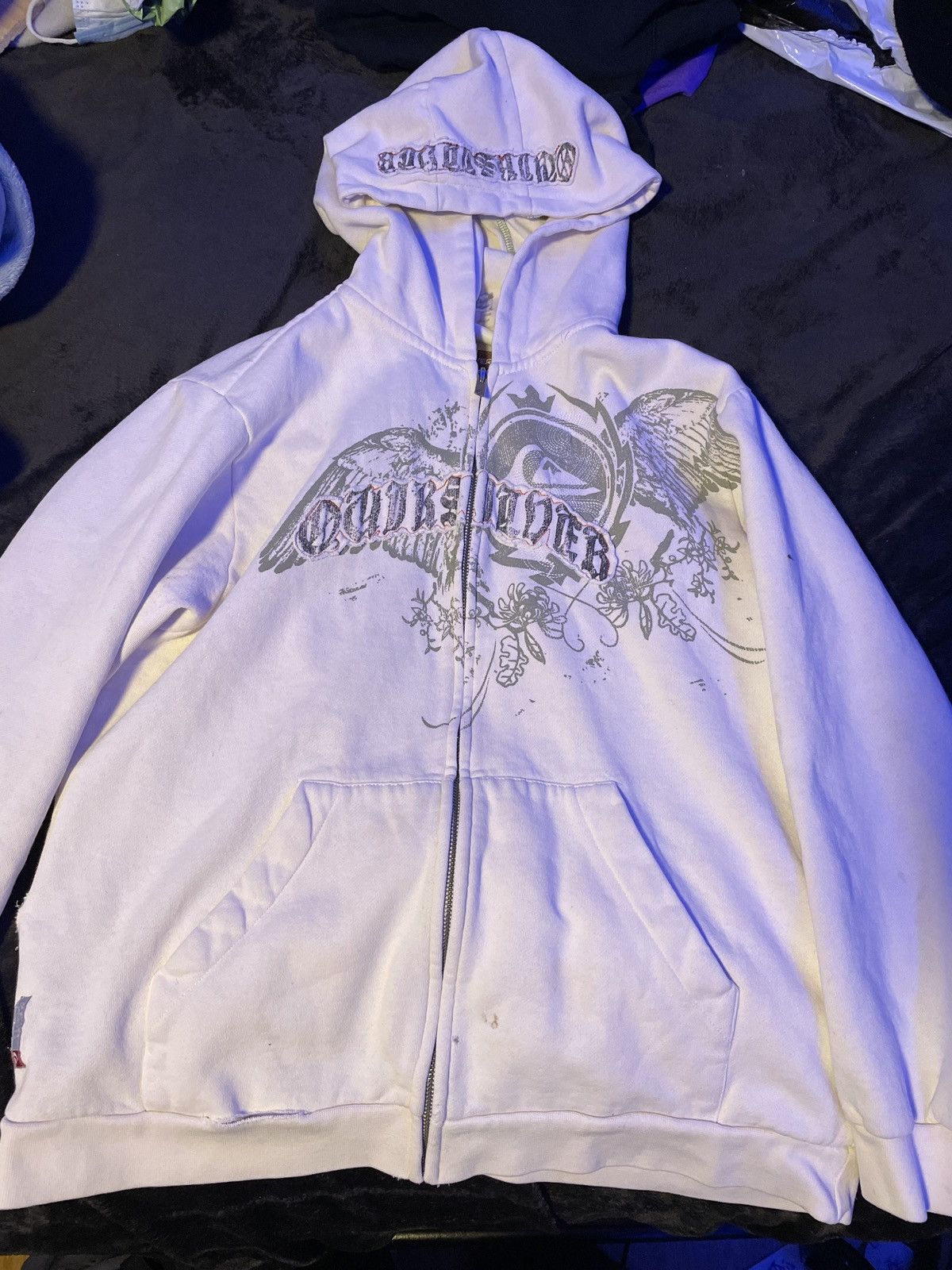 Quicksilver × Vintage quicksilver zip up hoodie Size US M / EU 48-50 / 2 - 1 Thumbnail