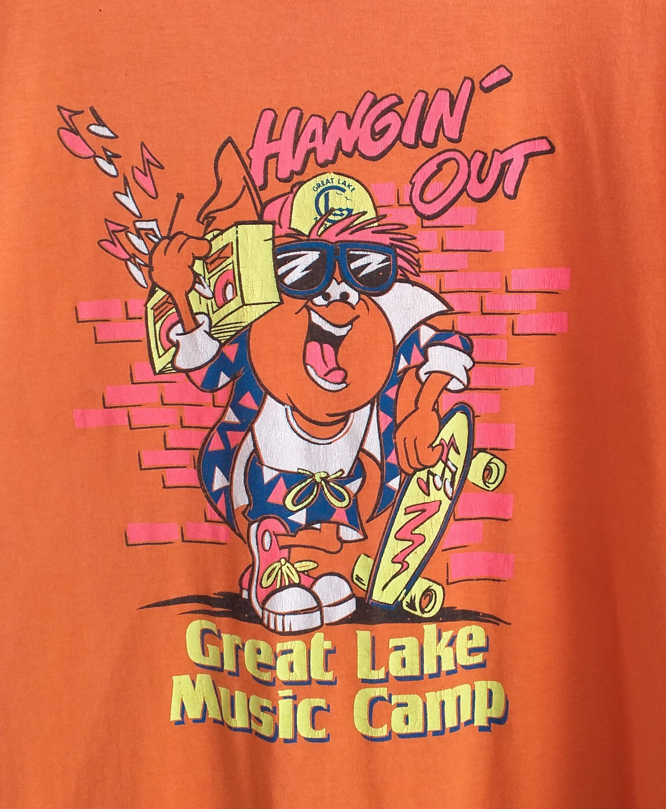 Other Vintage Great Lake Music Camp Screen Stars T Shirt Size US L / EU 52-54 / 3 - 3 Thumbnail