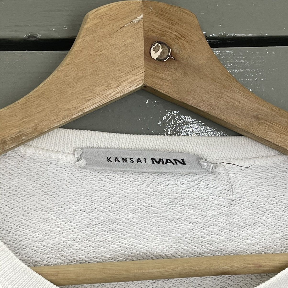 Japanese Brand × Kansai Yamamoto × Vintage 90s Kansai Man Big Logo Printed Crewneck Sweatshirt Size S Size US M / EU 48-50 / 2 - 11 Thumbnail