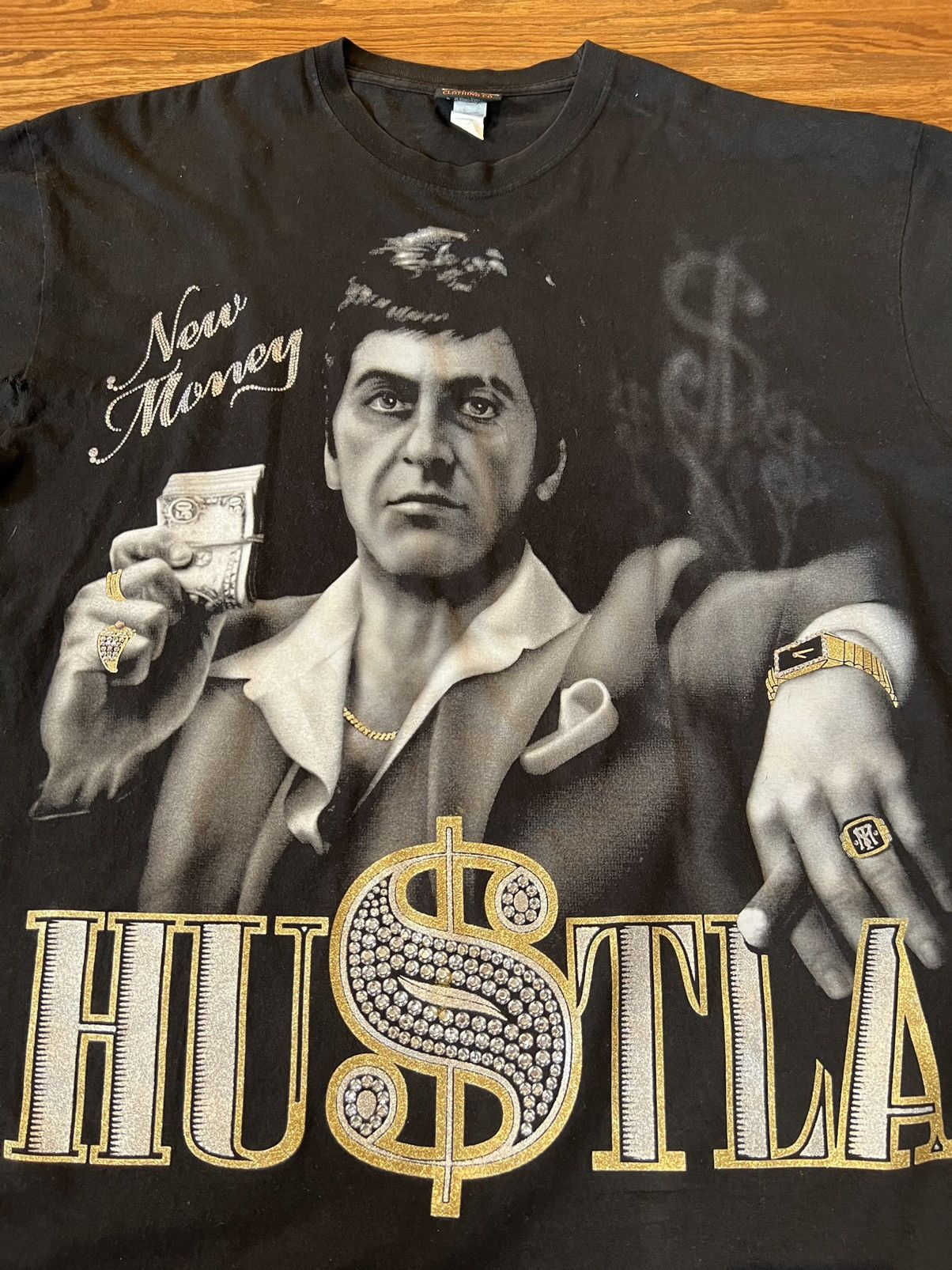 Rap Tees × Vintage Vintage Scarface Tony Montana Shirt Y2K Rap Tee Movie Promo Size US XXL / EU 58 / 5 - 1 Thumbnail