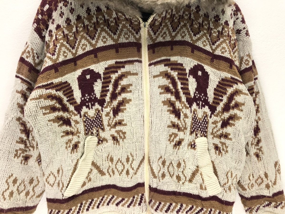 Japanese Brand Vintage Horizon Dream Bird Design Habitat Fleece Fur Hoodie Size US M / EU 48-50 / 2 - 4 Thumbnail