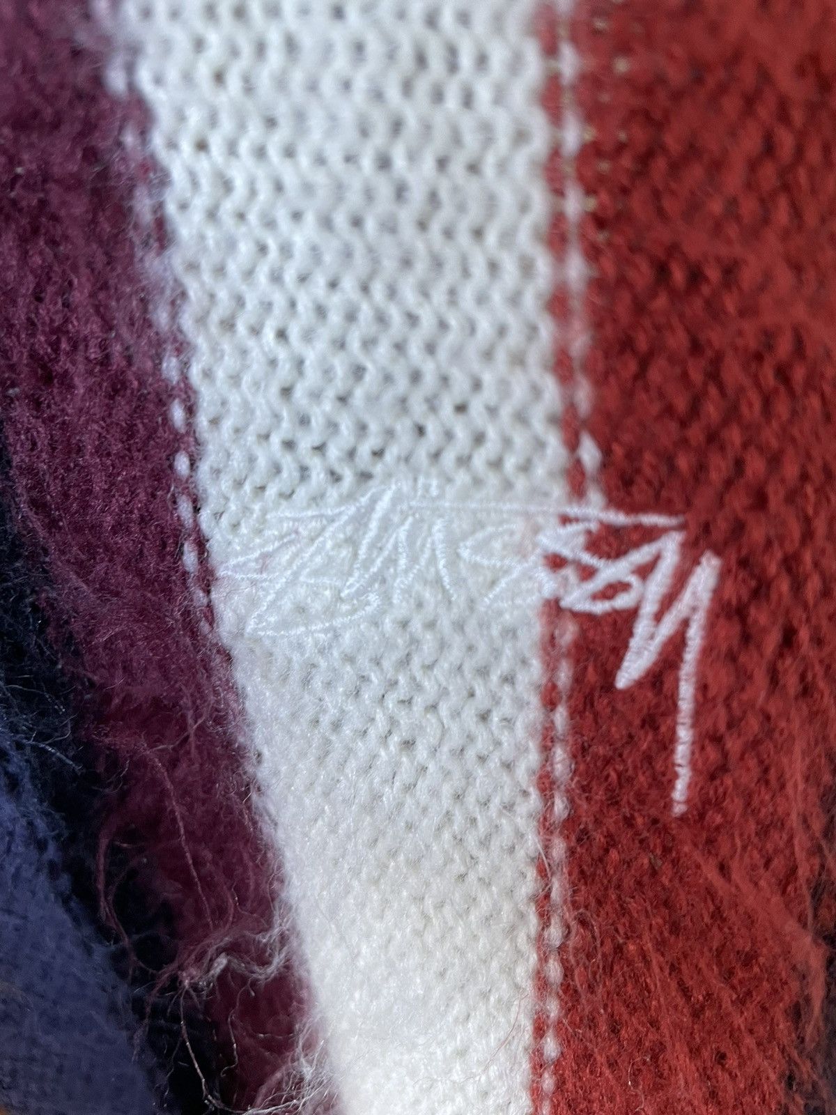 Stussy VERTICAL STRIPED KNIT CREW Size US L / EU 52-54 / 3 - 4 Thumbnail