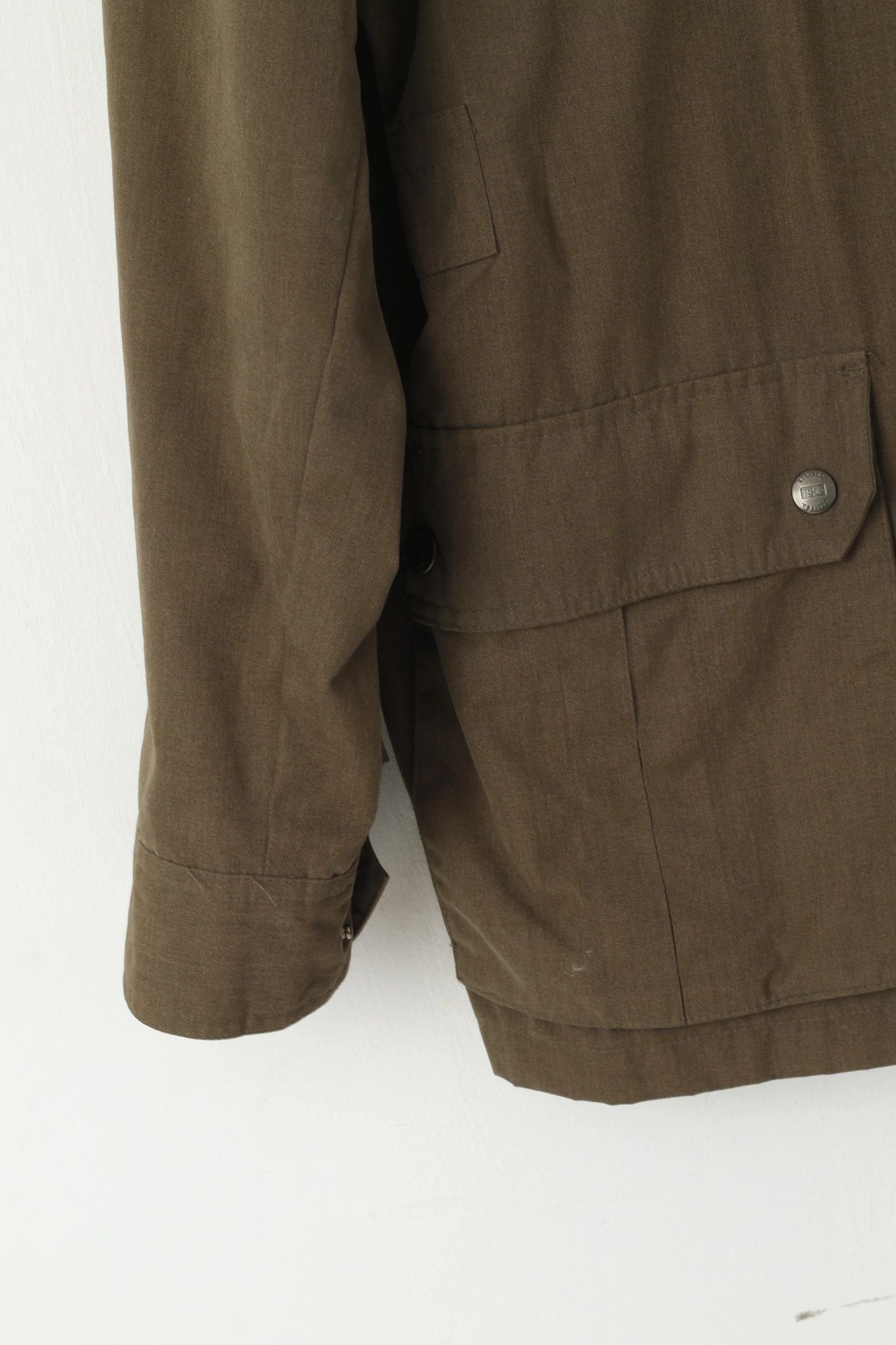 Vintage Scott Co. Men L Jacket Green Brown Army Military 8647 Size US L / EU 52-54 / 3 - 3 Thumbnail