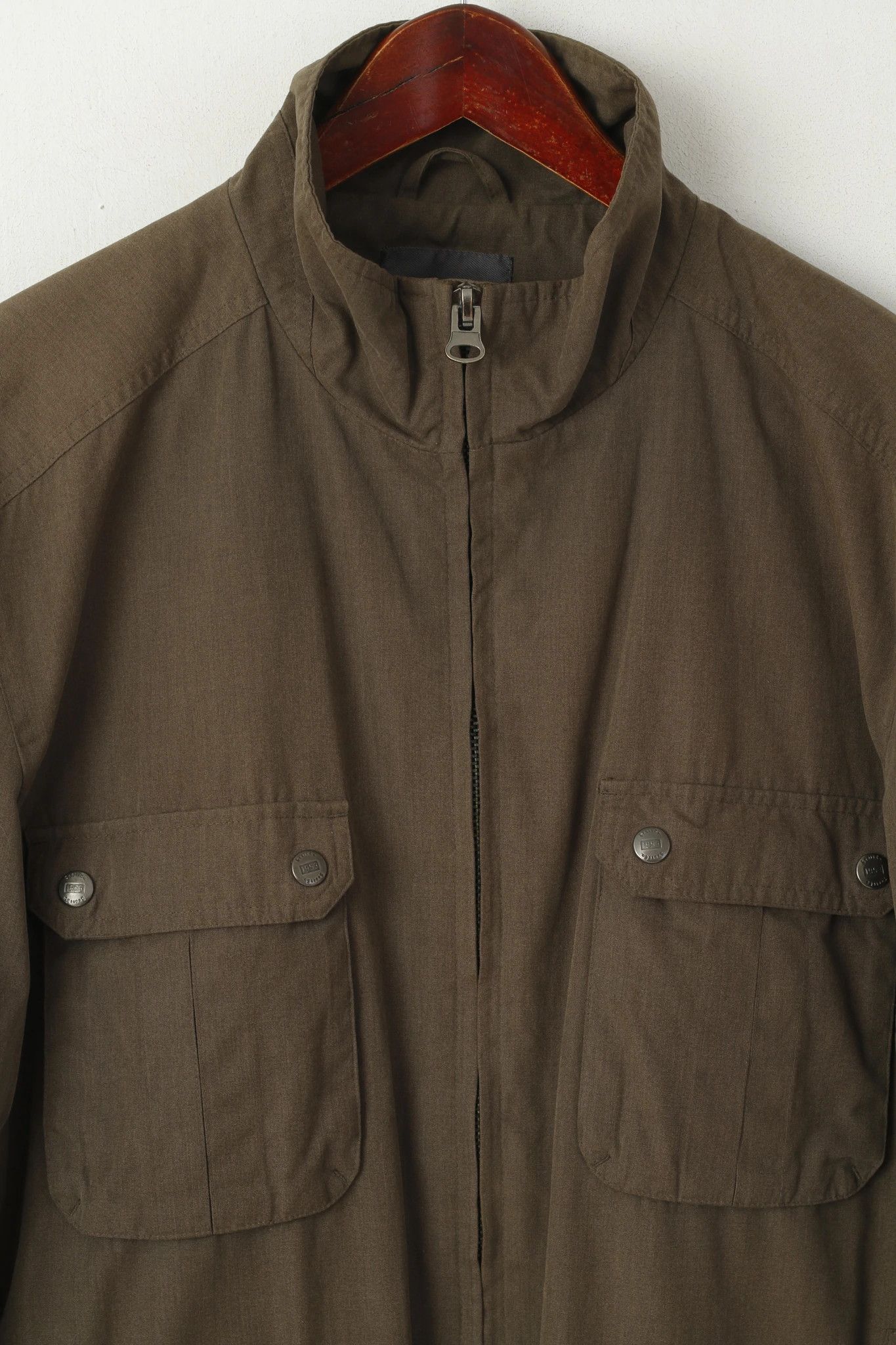 Vintage Scott Co. Men L Jacket Green Brown Army Military 8647 Size US L / EU 52-54 / 3 - 2 Thumbnail