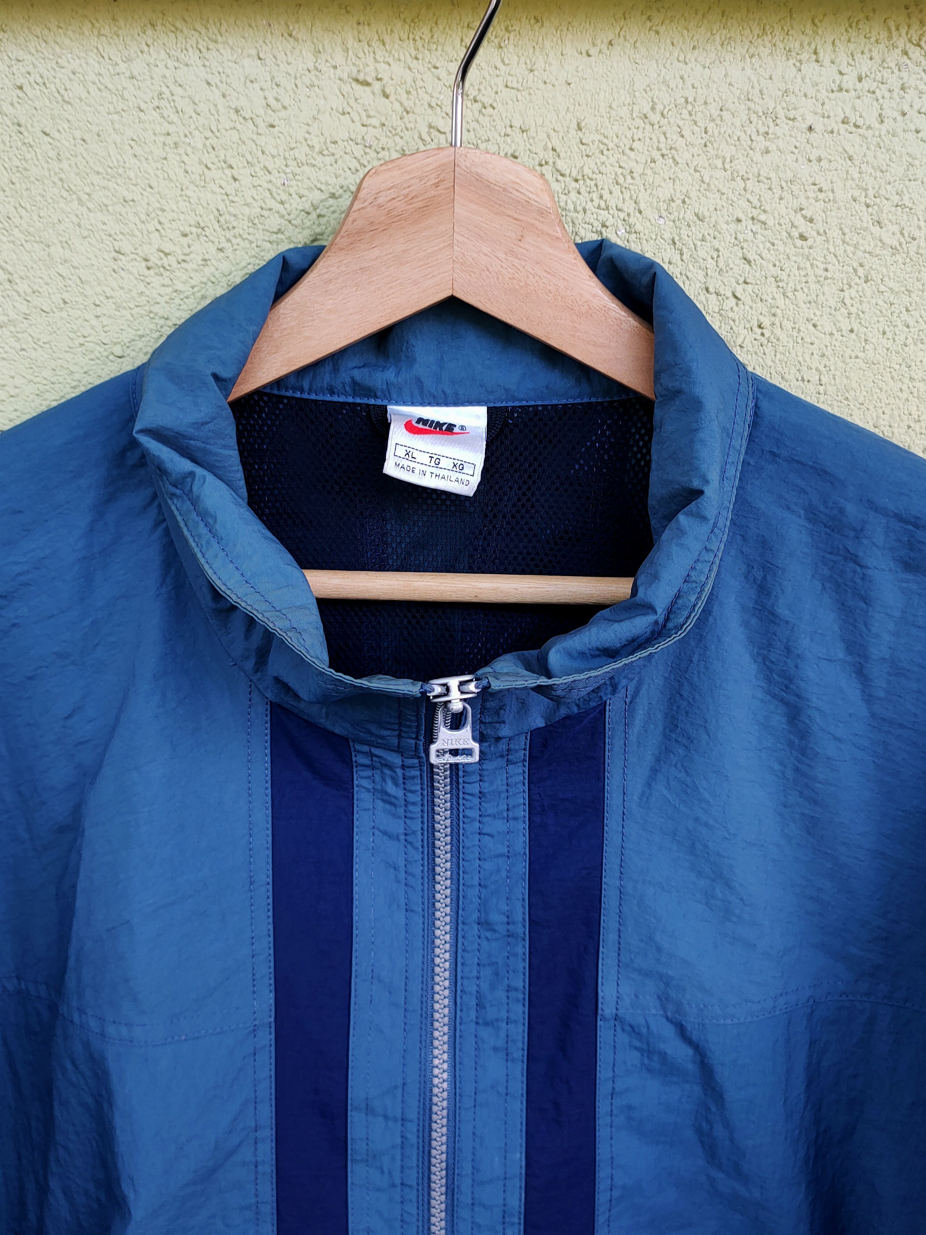 Nike Nike swoosh center vintage 90s half zip jacket Size US XL / EU 56 / 4 - 4 Thumbnail