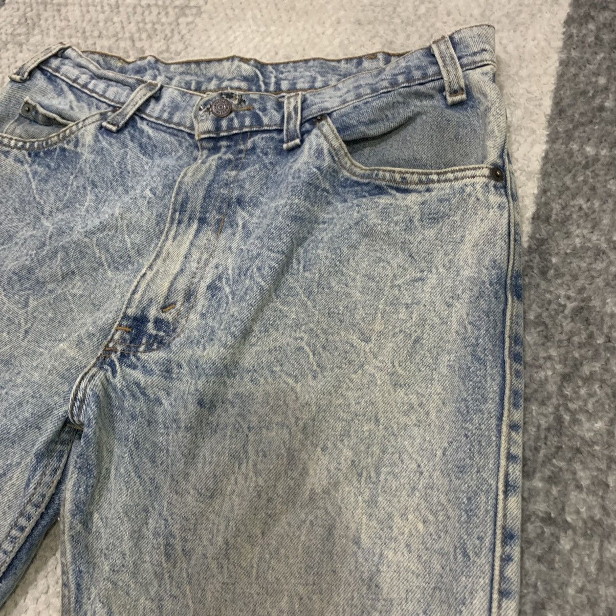 Levi's × Vintage LEVIS TWO HORSE BRAND USA Vintage 80s Acid Wash Denim Jeans Size US 31 - 7 Thumbnail