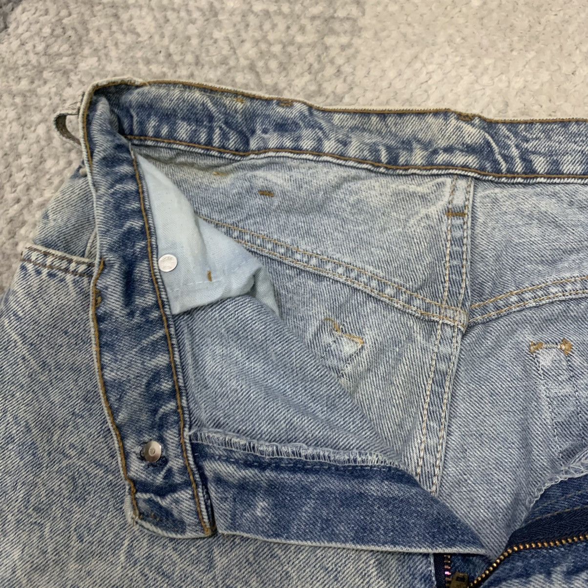 Levi's × Vintage LEVIS TWO HORSE BRAND USA Vintage 80s Acid Wash Denim Jeans Size US 31 - 19 Thumbnail