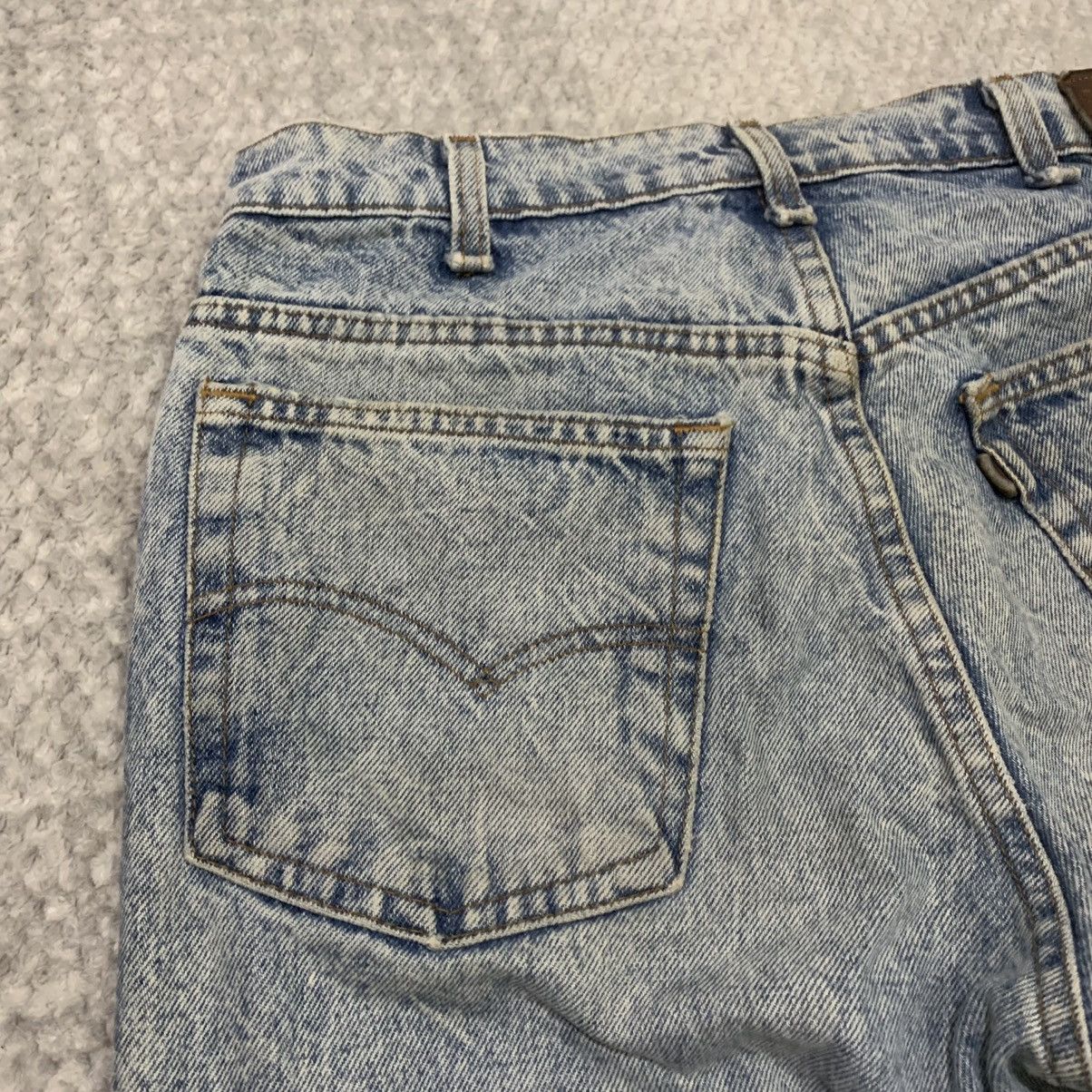 Levi's × Vintage LEVIS TWO HORSE BRAND USA Vintage 80s Acid Wash Denim Jeans Size US 31 - 12 Thumbnail
