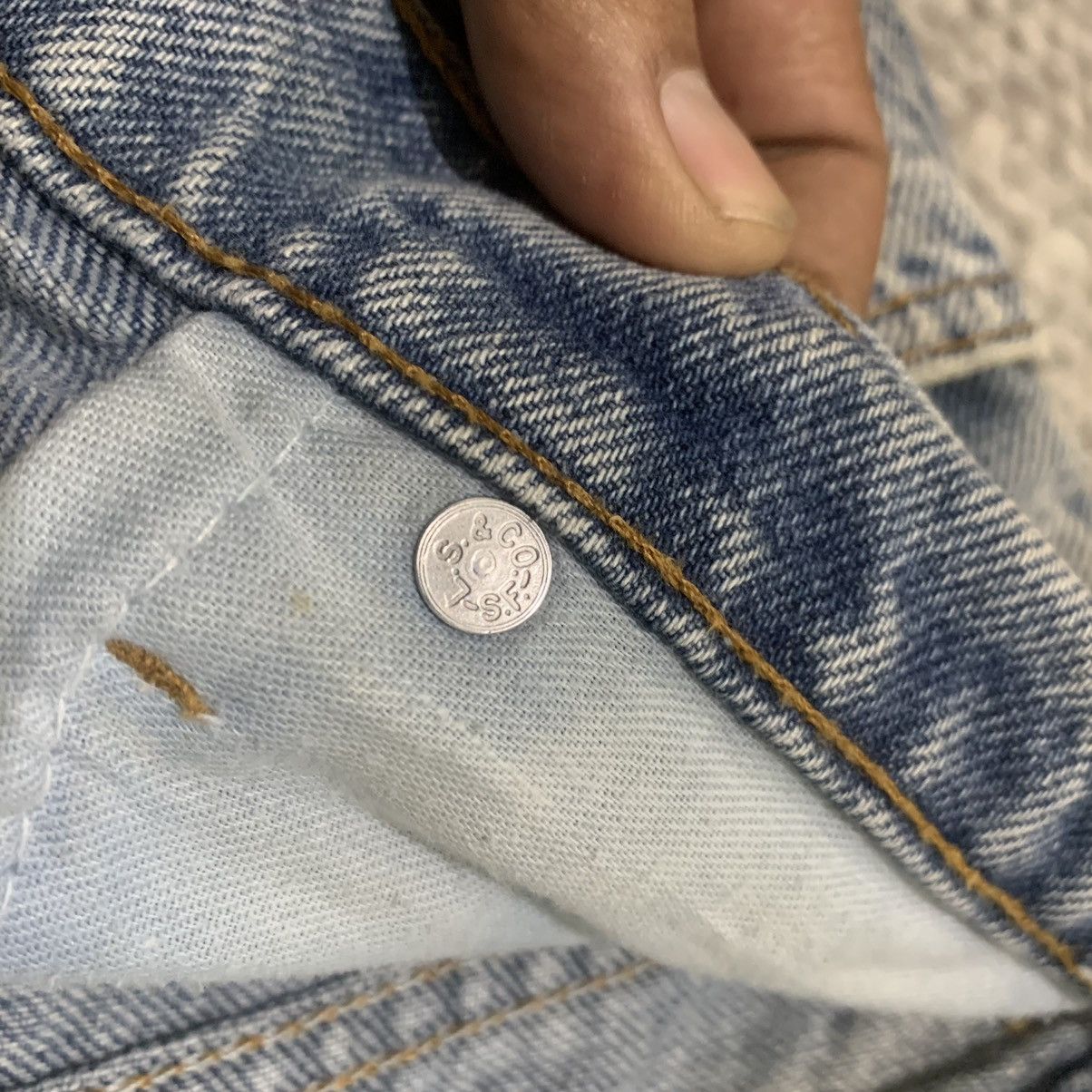 Levi's × Vintage LEVIS TWO HORSE BRAND USA Vintage 80s Acid Wash Denim Jeans Size US 31 - 21 Thumbnail