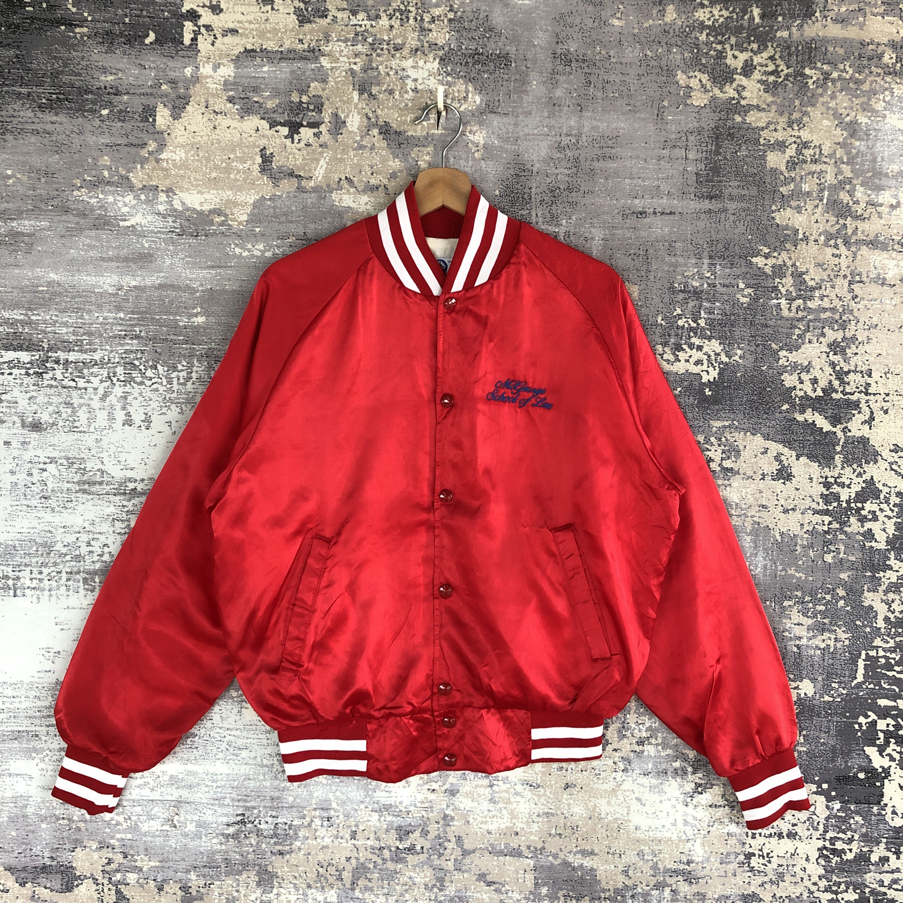 Vintage Pacific McGeorge School of Law Baseball Jackets