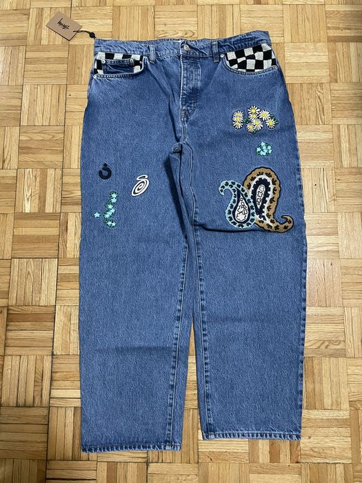 Stussy Stussy NOMA t.d. Big Ol Jeans Blue | Grailed