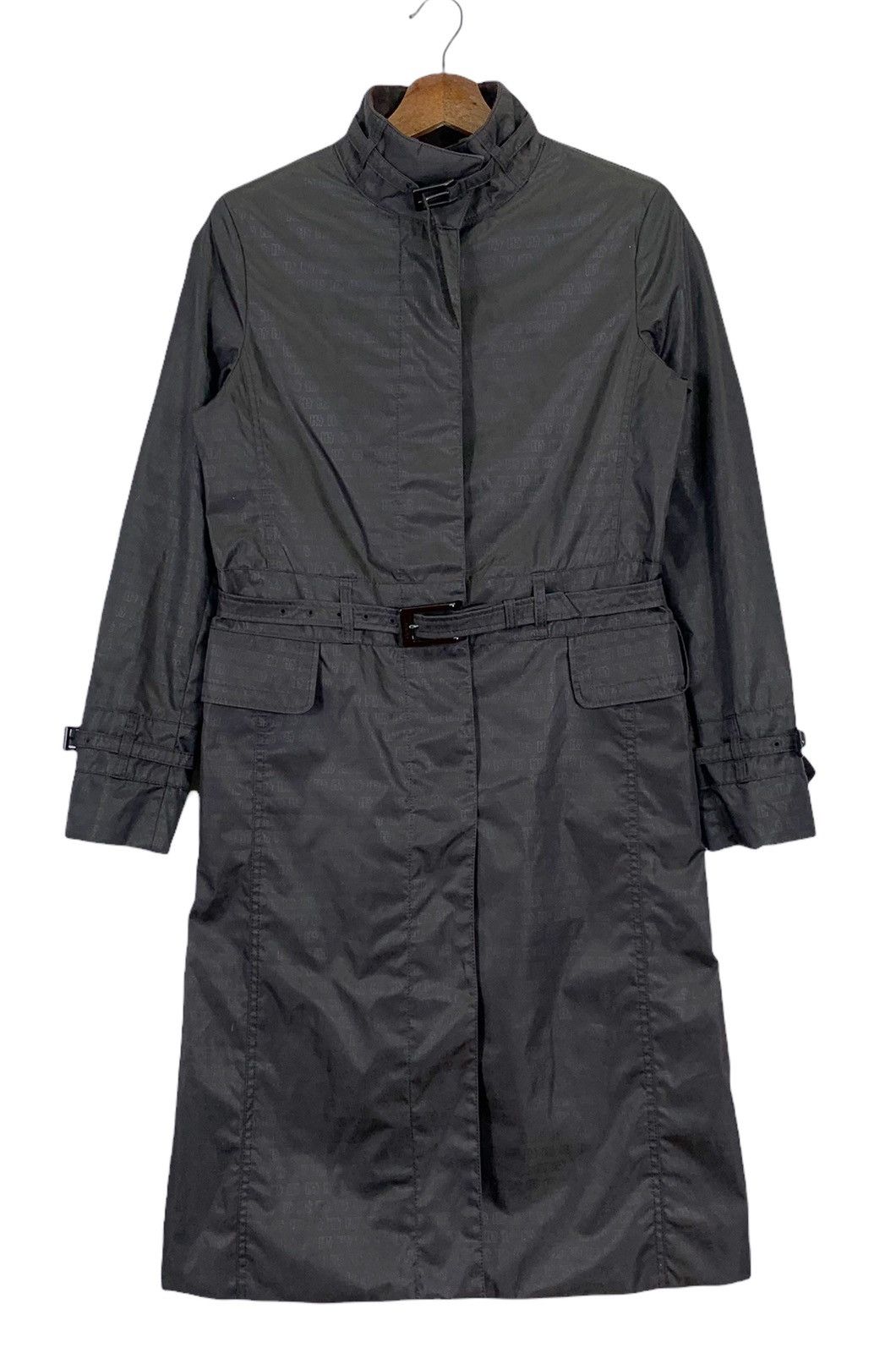 Hysteric Glamour Vintage Hysteric Glamour Monogram Trench Coat Size US M / EU 48-50 / 2 - 1 Thumbnail