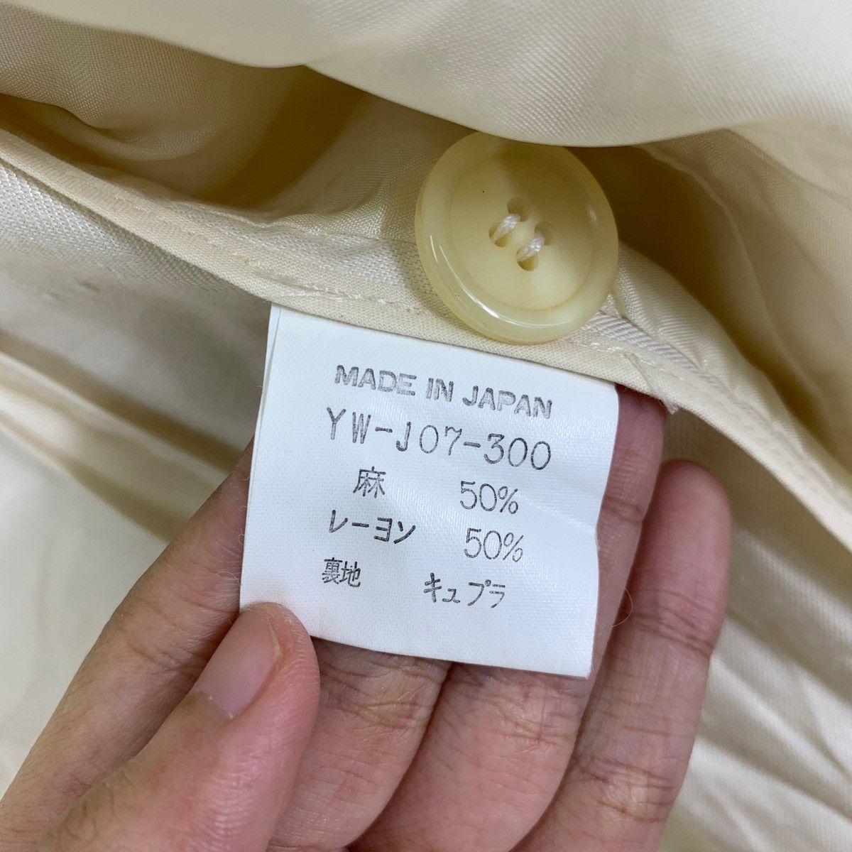 Japanese Brand × Y's × Yohji Yamamoto Vintage Y’s Yohji Yamamoto Blazer Coat Size US S / EU 44-46 / 1 - 12 Thumbnail
