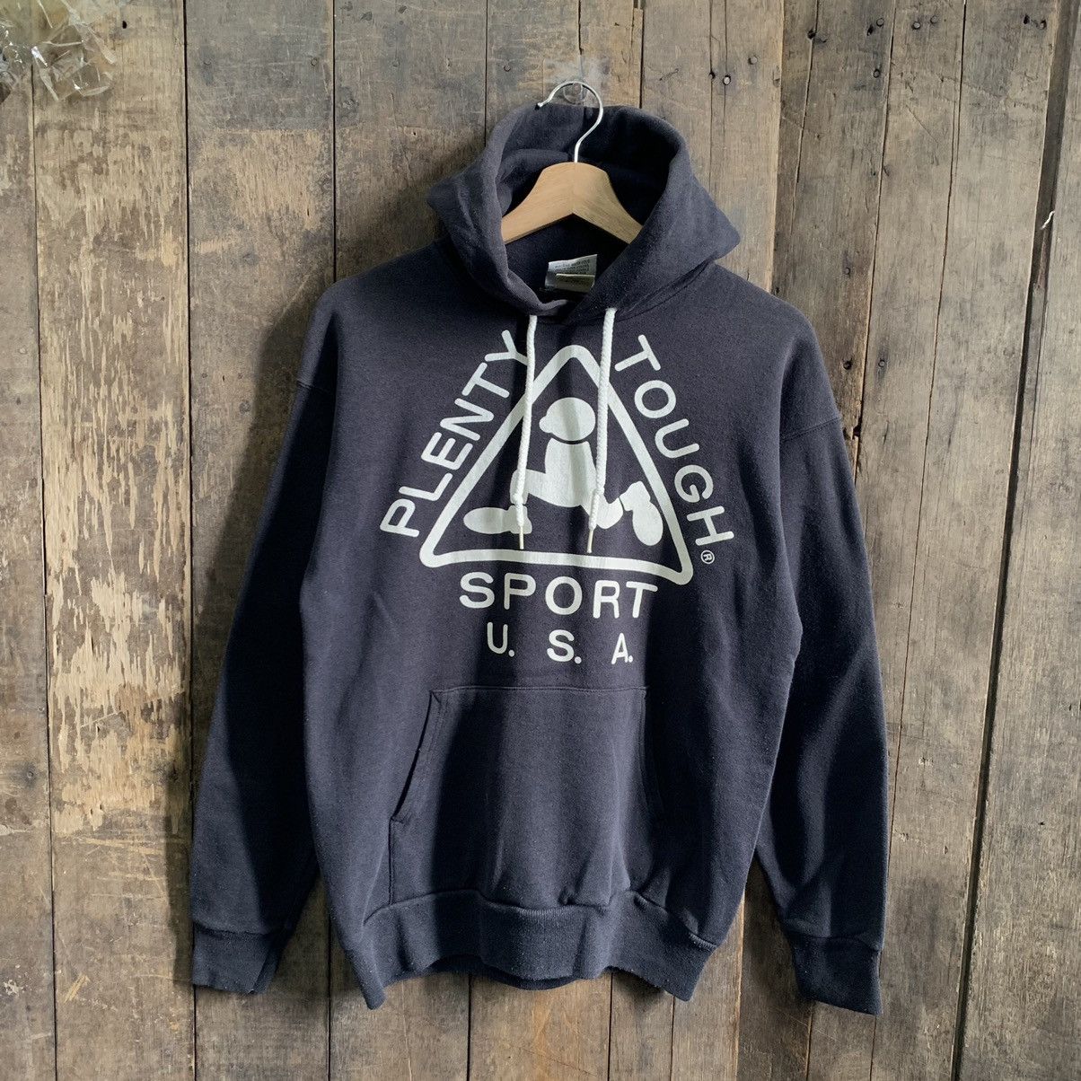 Vintage Vintage Plenty Tough Sunfaded Hoodie Size US M / EU 48-50 / 2 - 7 Thumbnail
