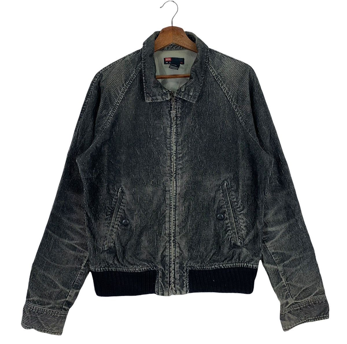 Vintage Diesel Corduroy Denim Zipped Jacket