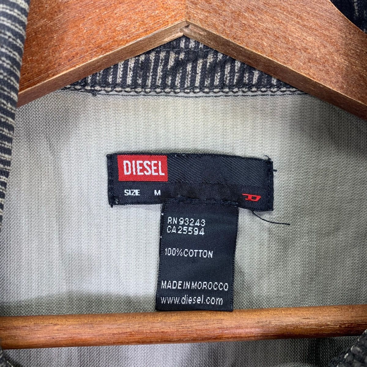 Diesel Vintage Diesel Corduroy Denim Zipped Jacket Size US M / EU 48-50 / 2 - 9 Thumbnail