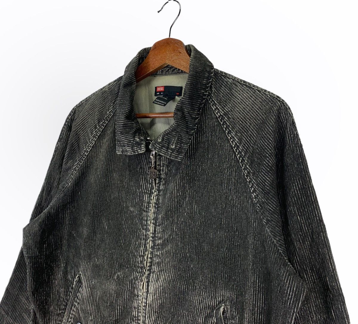 Diesel Vintage Diesel Corduroy Denim Zipped Jacket Size US M / EU 48-50 / 2 - 4 Thumbnail