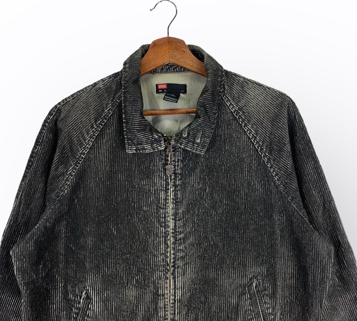 Diesel Vintage Diesel Corduroy Denim Zipped Jacket Size US M / EU 48-50 / 2 - 3 Thumbnail