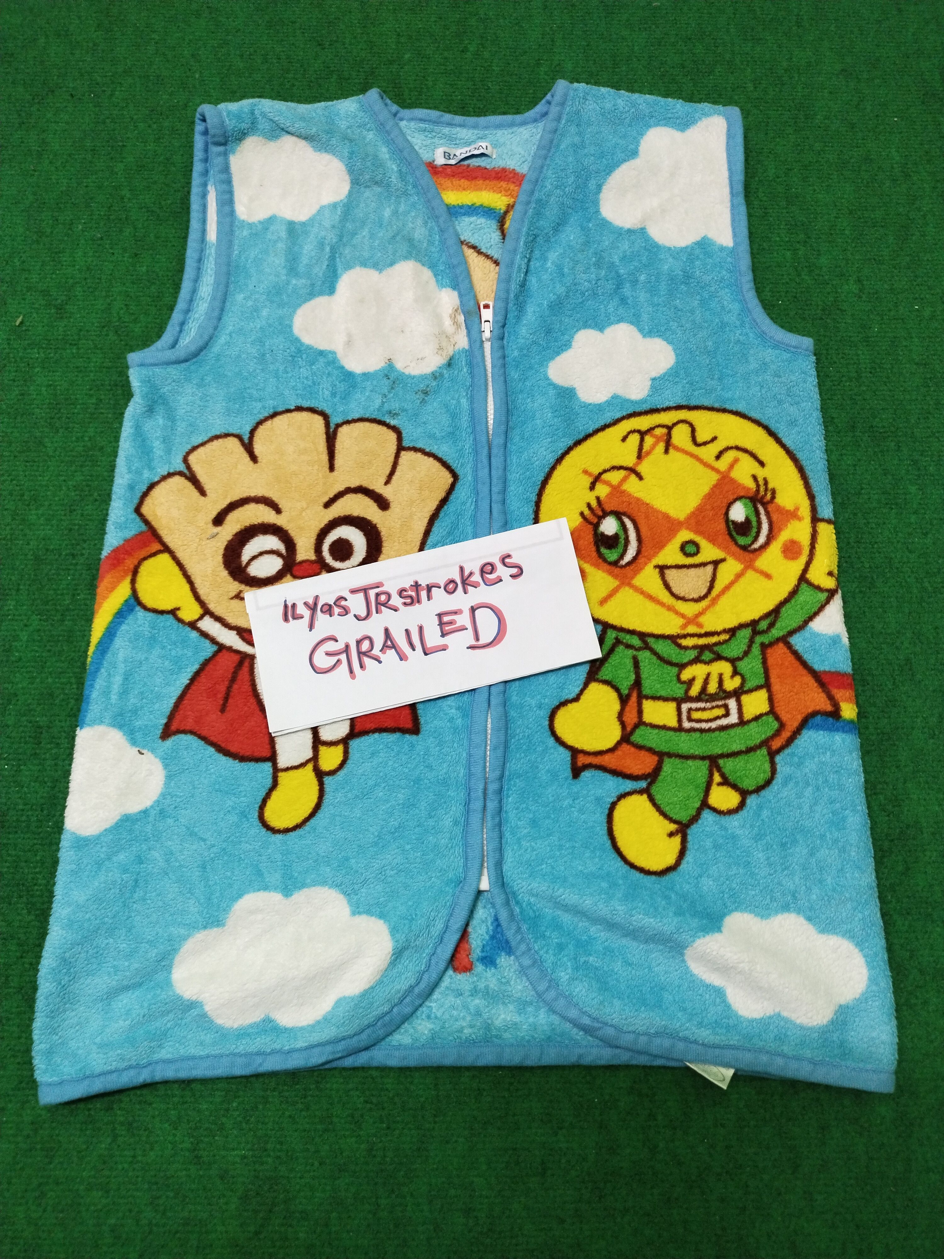Anime Vintage Bandai Anpanman Anime Japanese Brand Full Print Size US M / EU 48-50 / 2 - 8 Thumbnail