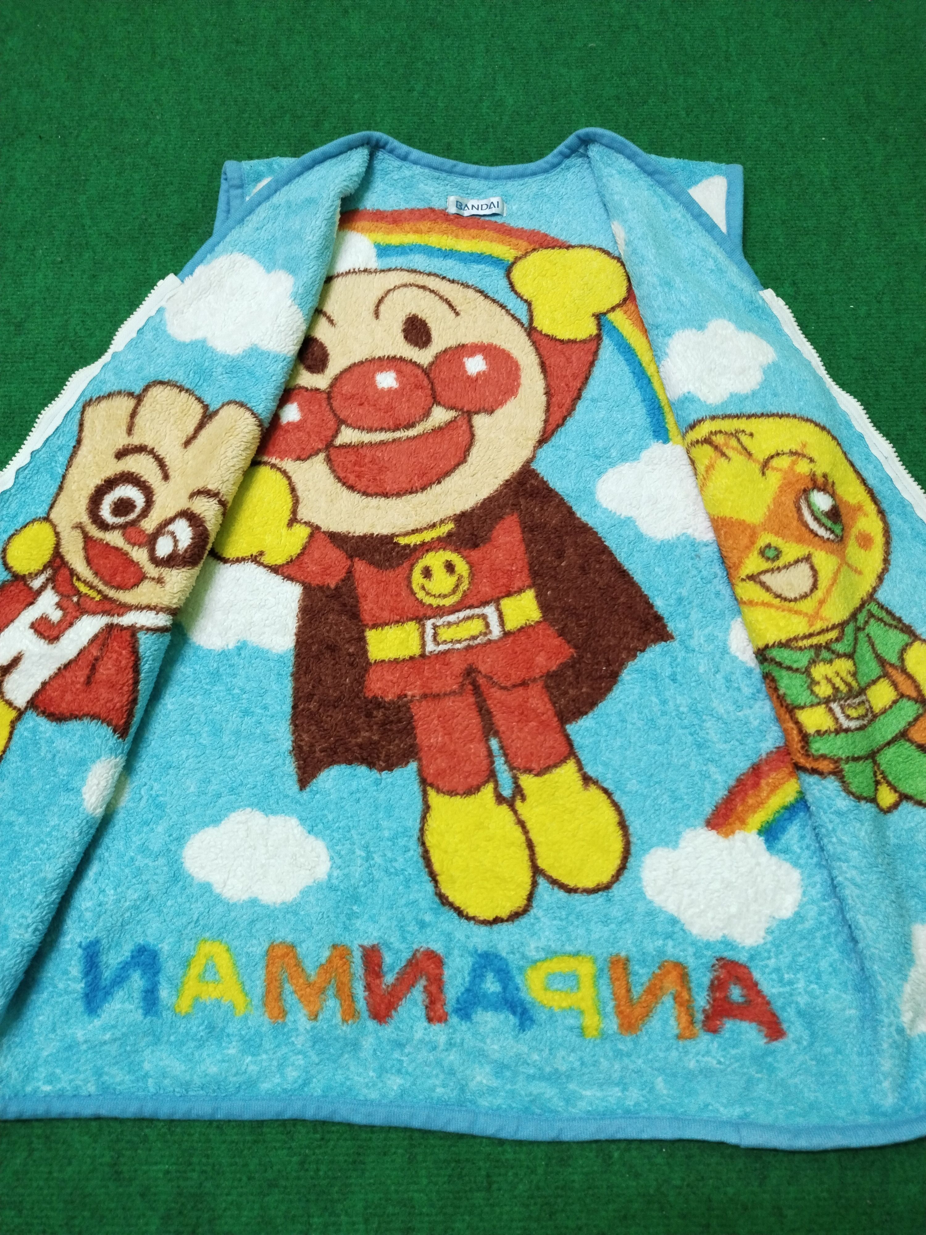 Anime Vintage Bandai Anpanman Anime Japanese Brand Full Print Size US M / EU 48-50 / 2 - 3 Thumbnail