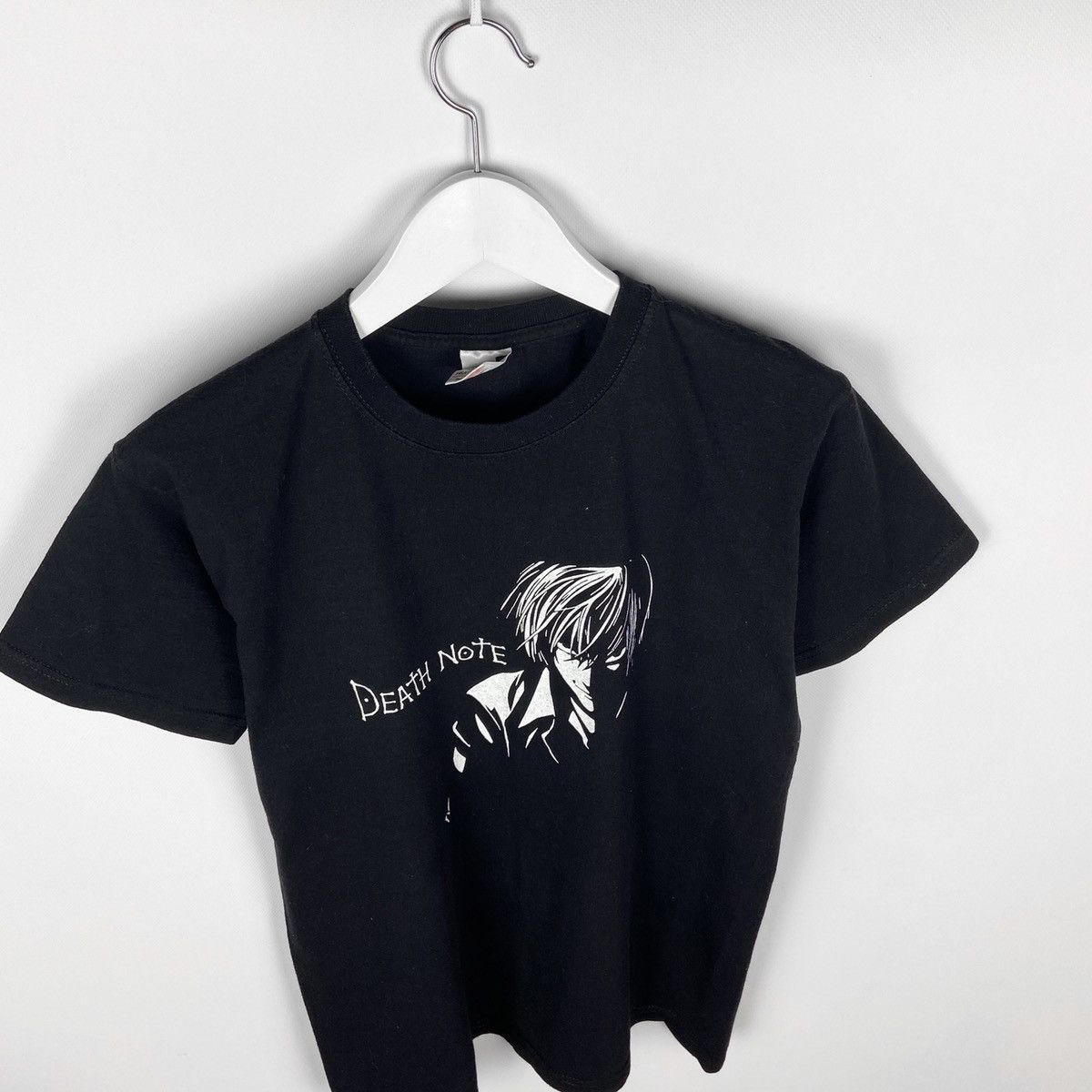 Anime Vintage 00s Death Note Light Anime tee Manga size S black Size US S / EU 44-46 / 1 - 2 Thumbnail