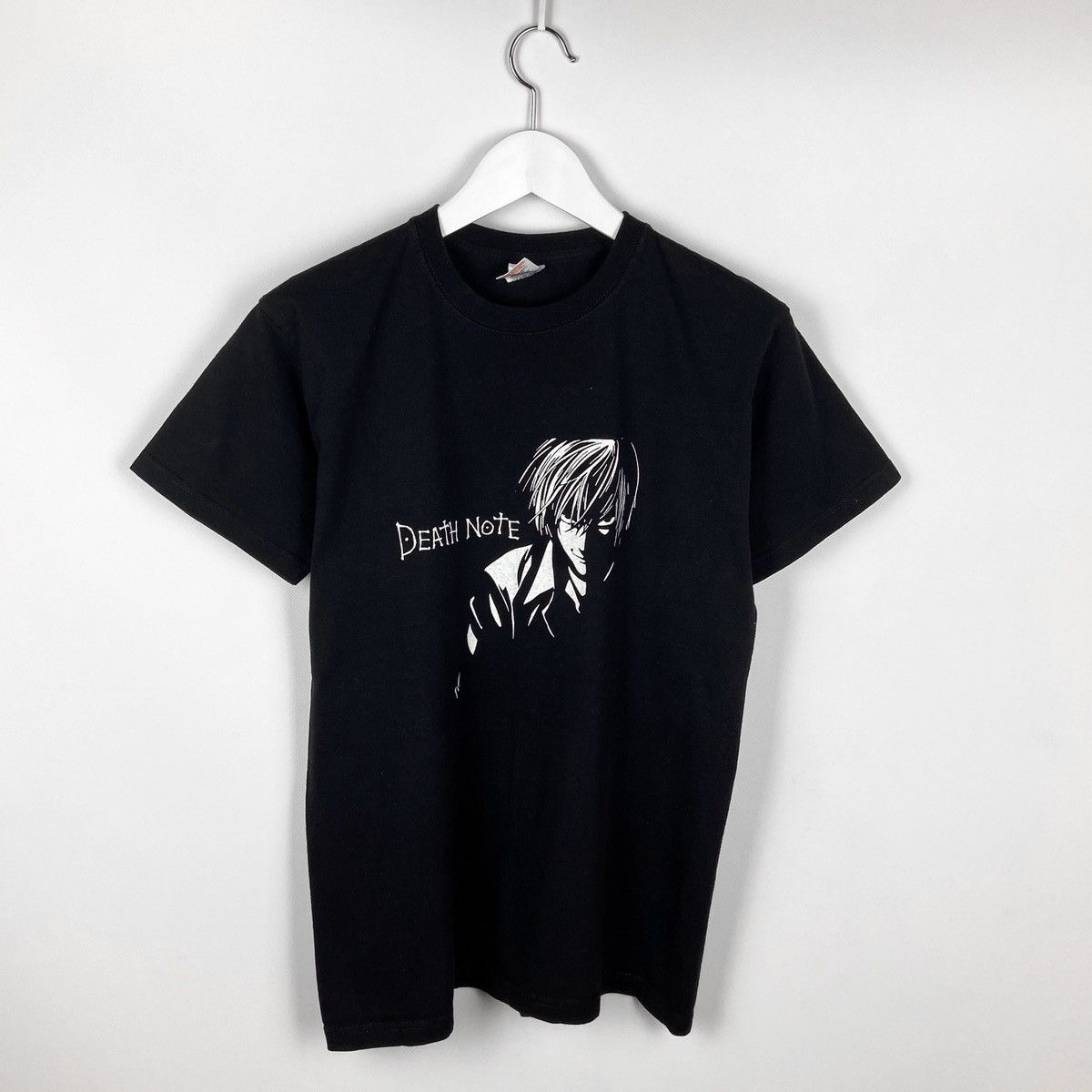 Anime Vintage 00s Death Note Light Anime tee Manga size S black Size US S / EU 44-46 / 1 - 1 Thumbnail