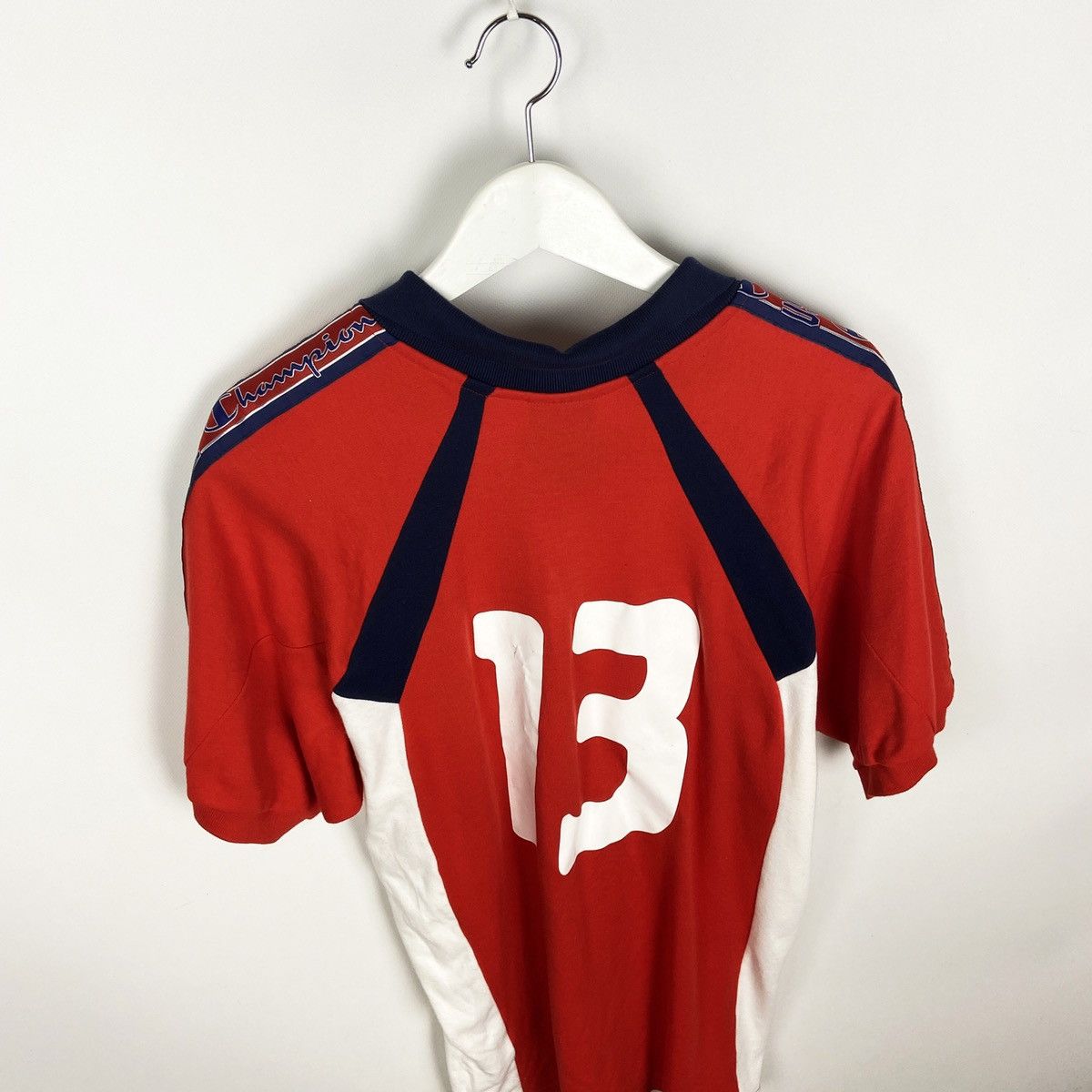 Champion Vintage 90s Champion USA monogram rare rugby tee size L y2k Size US L / EU 52-54 / 3 - 4 Thumbnail