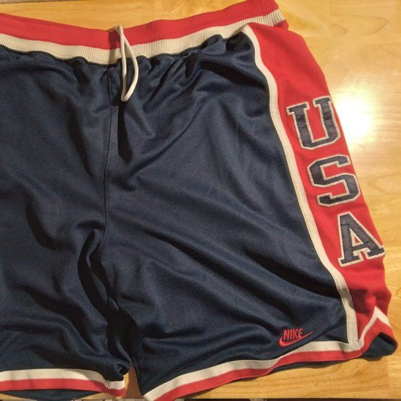 Hotsell Vintage Nike Team USA Dream Team Athletic Basketball Shorts