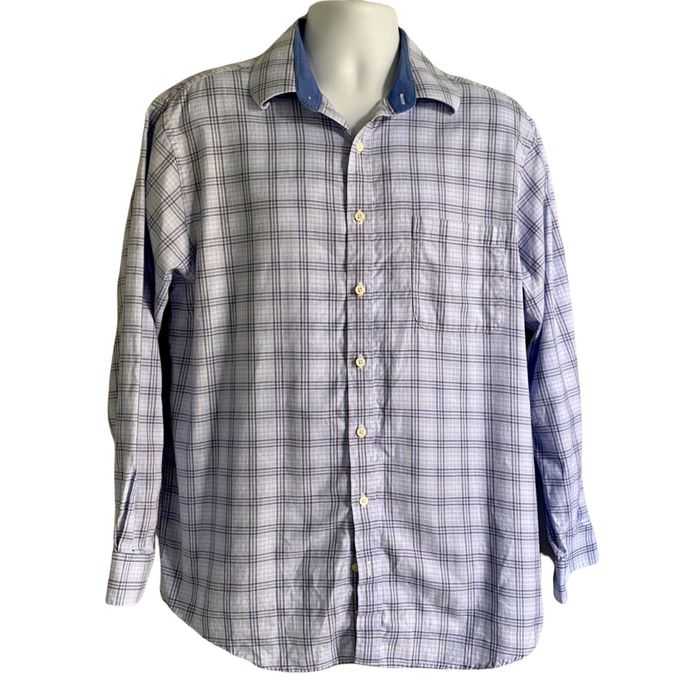 Henry Grethel Henry Grethel Long Sleeve Cotton Button Down Shirt | Grailed