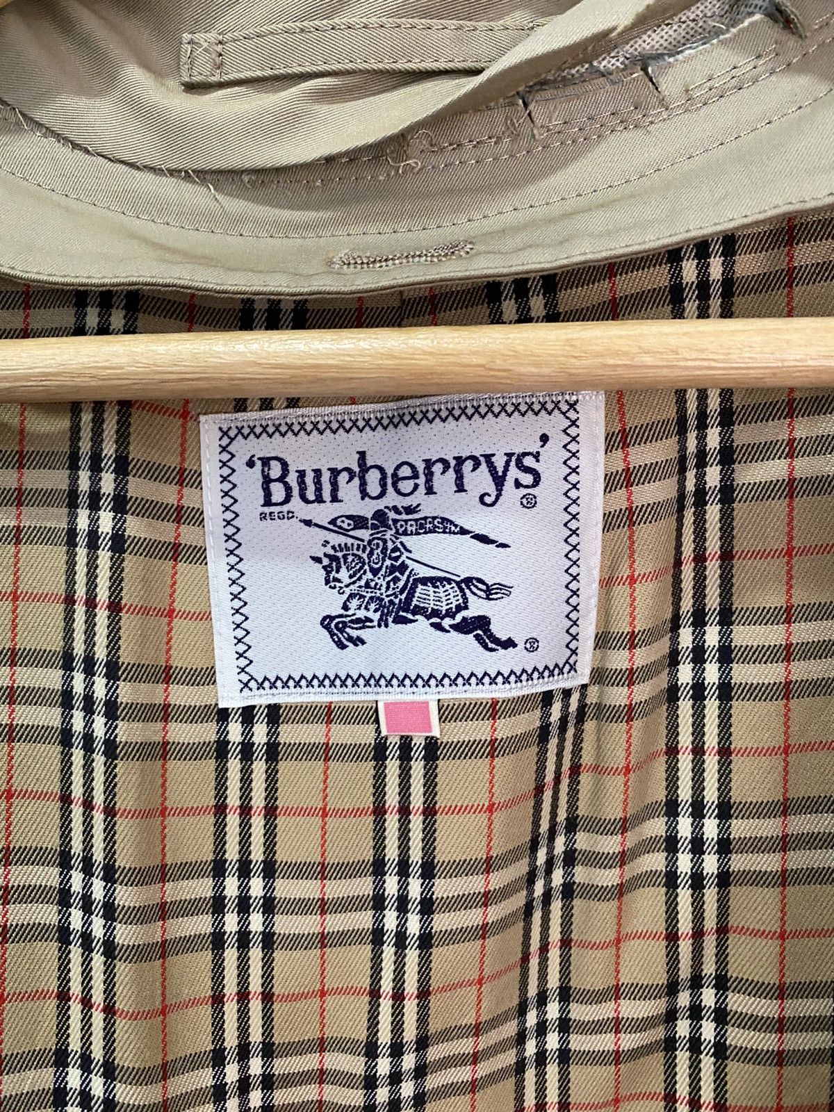 Burberry × Vintage 🏴󠁧󠁢󠁥󠁮󠁧󠁿BURBERRY PRORSUM NOVA CHECK OVERCOAT JACKET Size S / US 4 / IT 40 - 5 Thumbnail