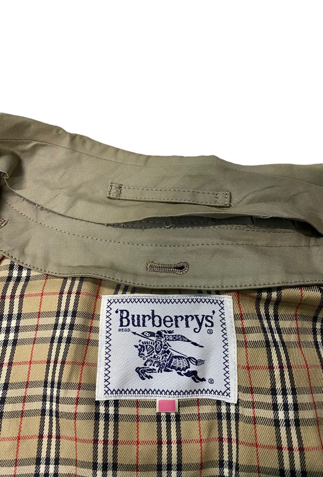 Burberry × Vintage 🏴󠁧󠁢󠁥󠁮󠁧󠁿BURBERRY PRORSUM NOVA CHECK OVERCOAT JACKET Size S / US 4 / IT 40 - 9 Thumbnail