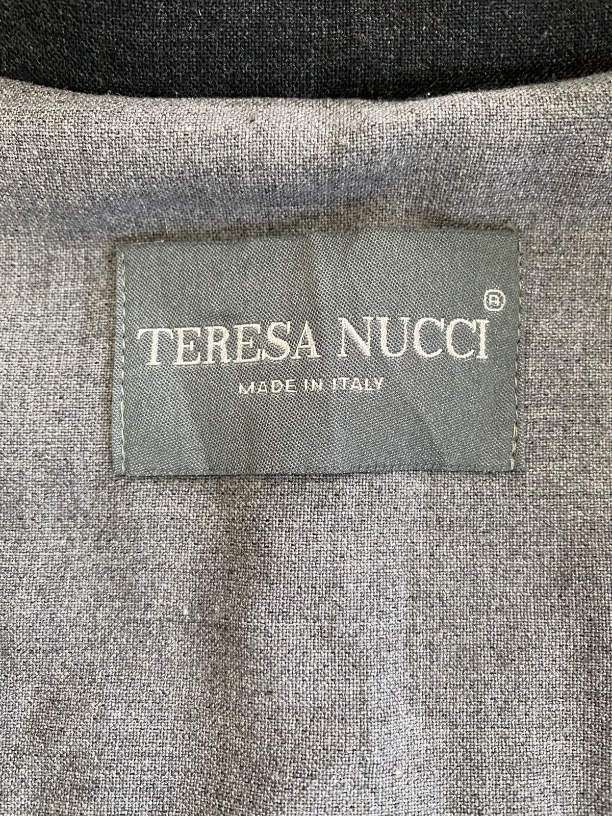 Other 🇮🇹DOPE🔥MADE IN ITALY TERESA NUCCI DESIGNER OVERCOAT Size US S / EU 44-46 / 1 - 9 Thumbnail