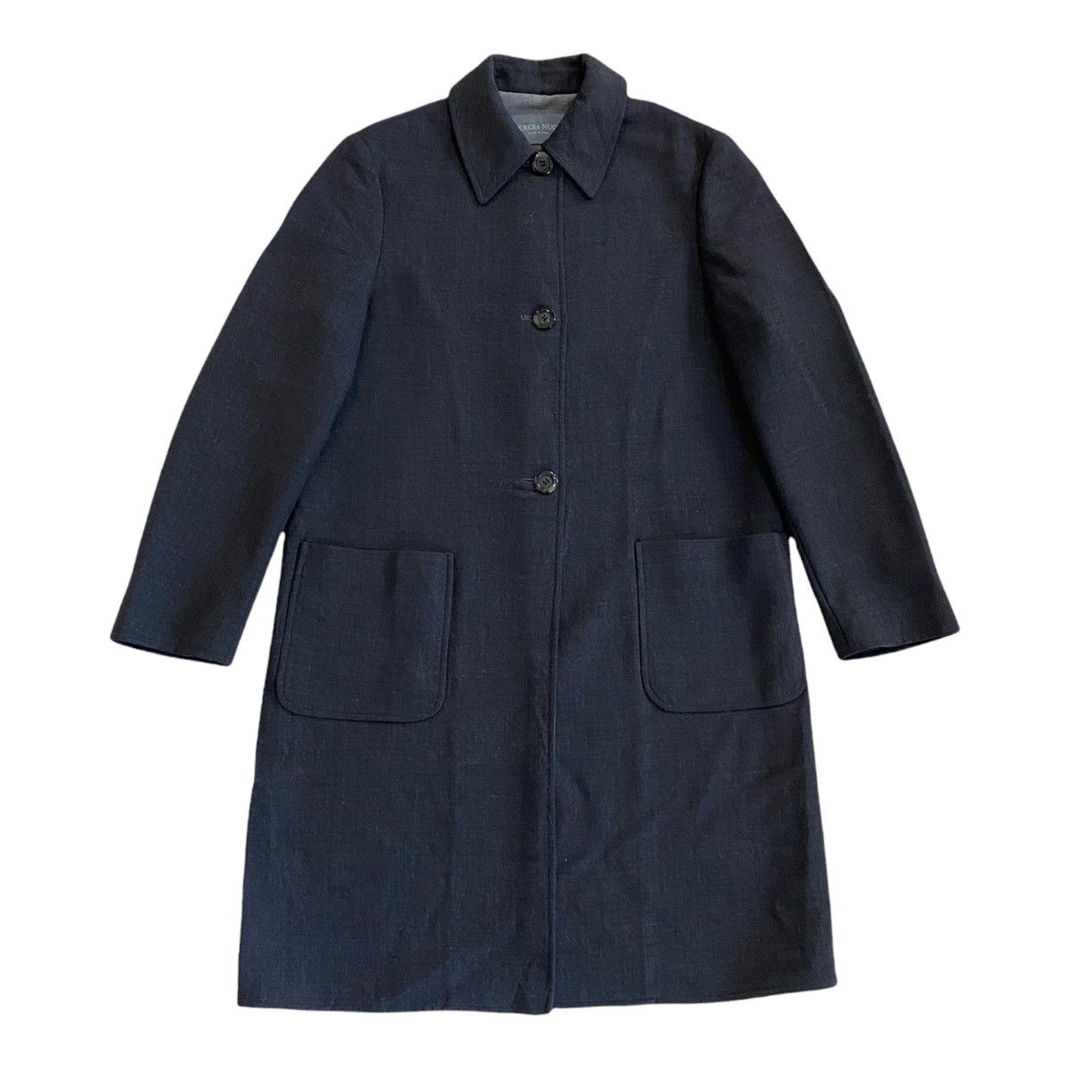 Other 🇮🇹DOPE🔥MADE IN ITALY TERESA NUCCI DESIGNER OVERCOAT Size US S / EU 44-46 / 1 - 6 Thumbnail