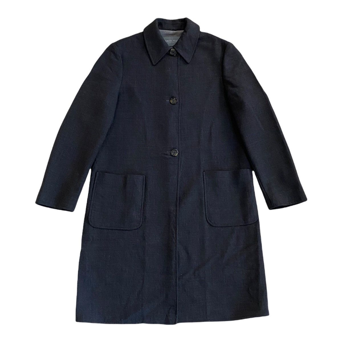 🇮🇹DOPE🔥MADE IN ITALY TERESA NUCCI DESIGNER OVERCOAT