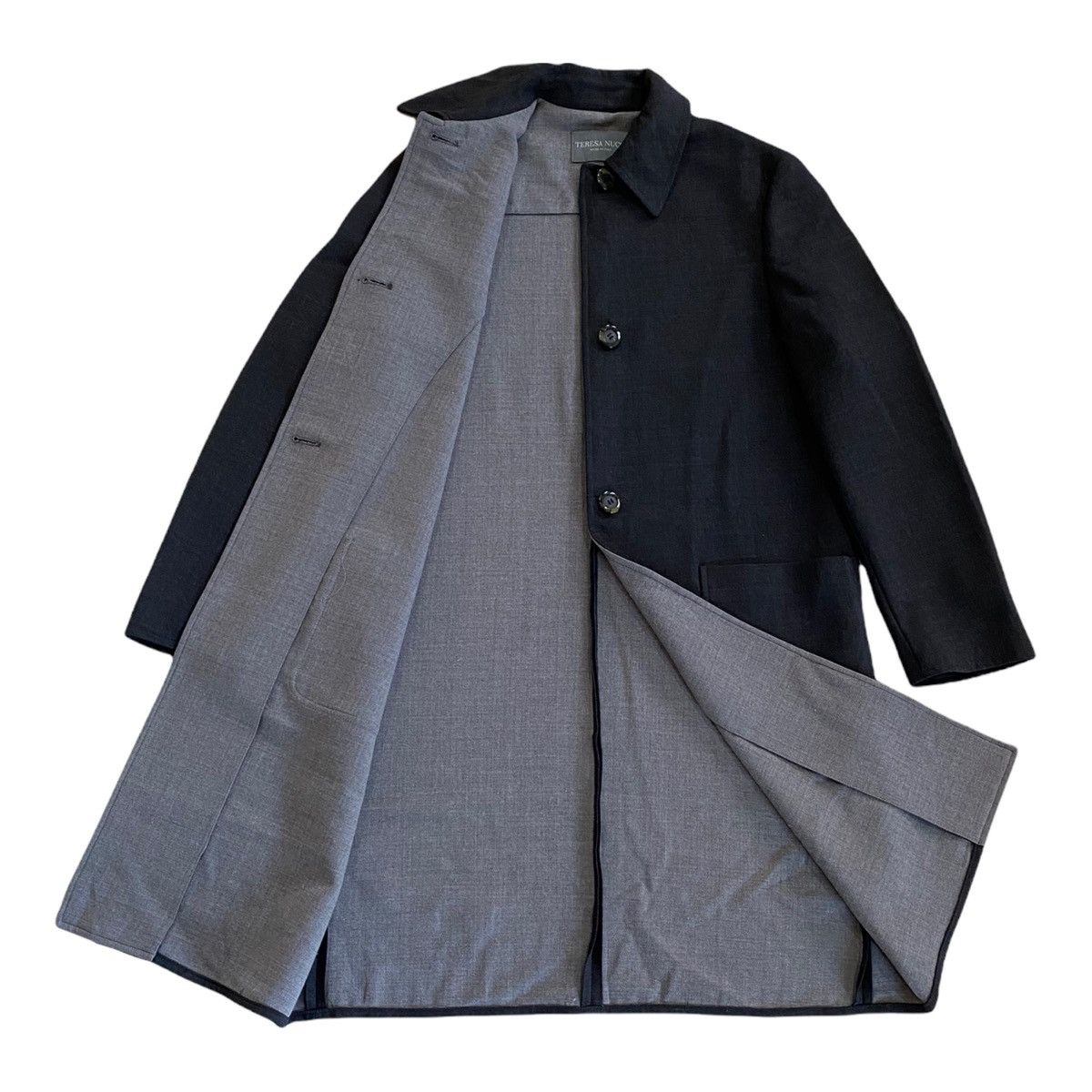 Other 🇮🇹DOPE🔥MADE IN ITALY TERESA NUCCI DESIGNER OVERCOAT Size US S / EU 44-46 / 1 - 5 Thumbnail
