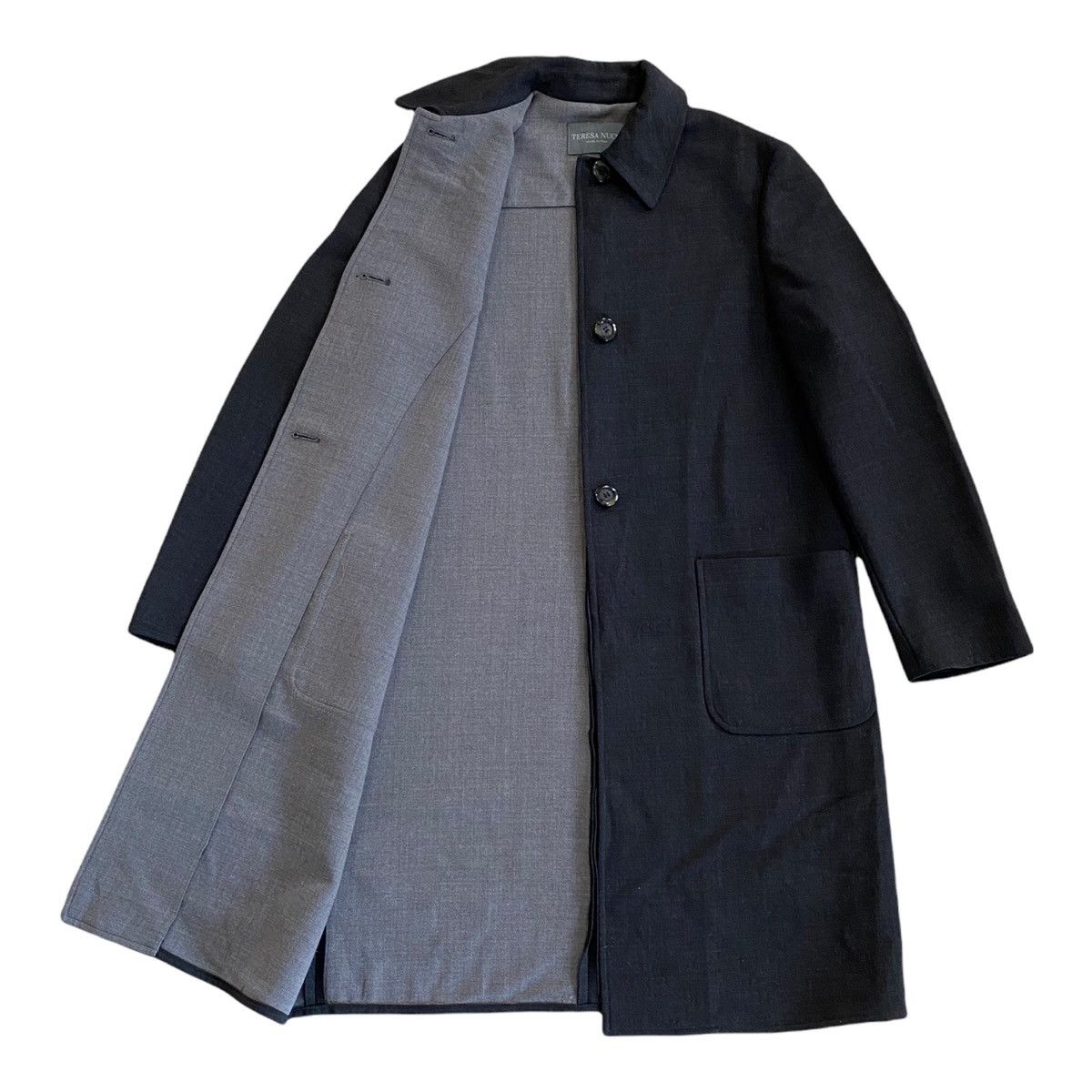 Other 🇮🇹DOPE🔥MADE IN ITALY TERESA NUCCI DESIGNER OVERCOAT Size US S / EU 44-46 / 1 - 4 Thumbnail