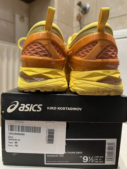 Asics Kiko Kostadinov x Asics Gel Delva 1 'Tai-Chi Yellow | Grailed