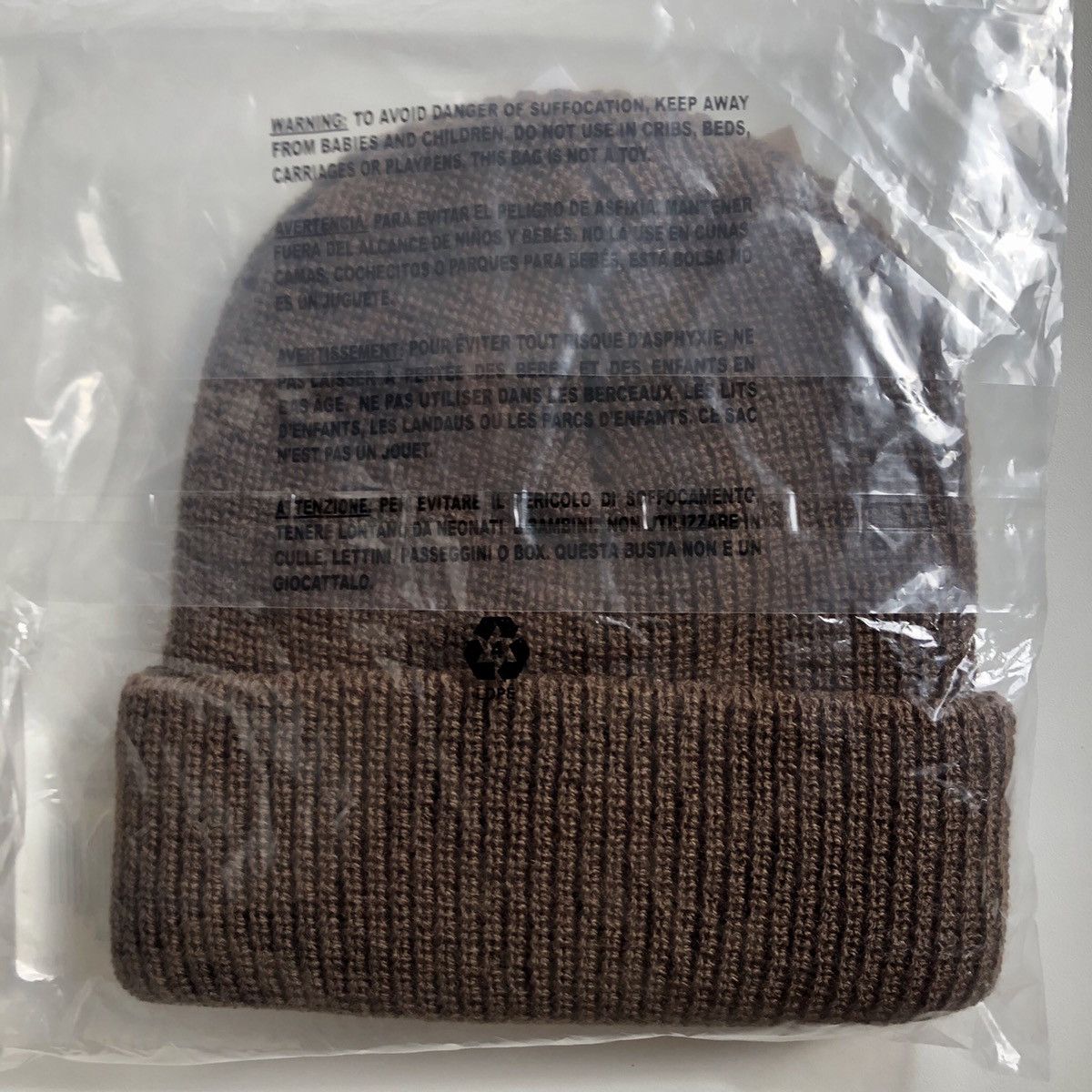 The North Face The North Face Beanie EARTH BROWN Size ONE SIZE - 3 Thumbnail