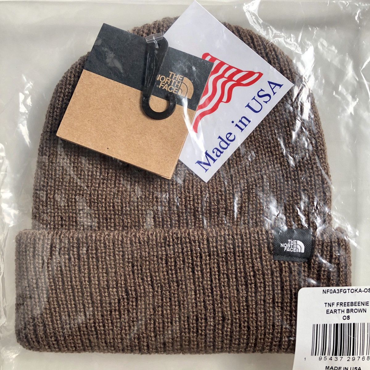 The North Face The North Face Beanie EARTH BROWN Size ONE SIZE - 1 Thumbnail