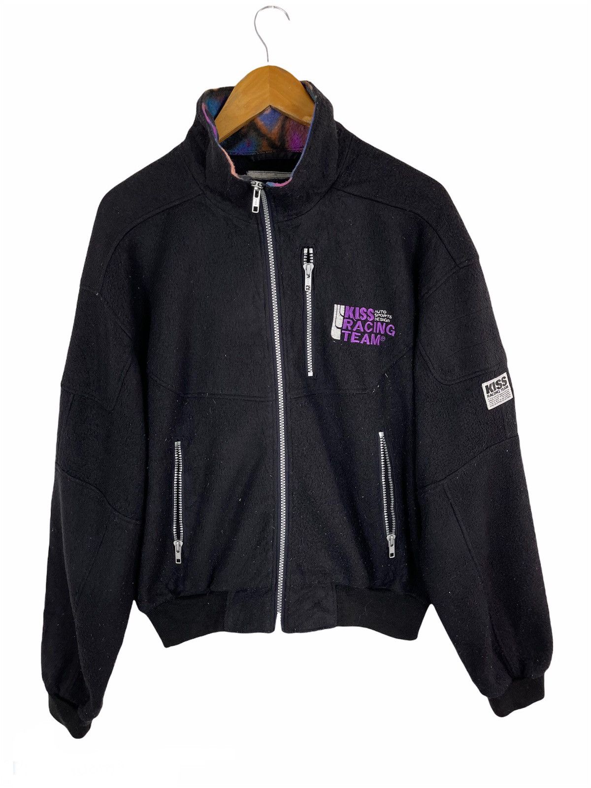 KISS VINTAGE KISS RACING FLEECE JACKET HKS GREDDY Size US M / EU 48-50 / 2 - 1 Thumbnail