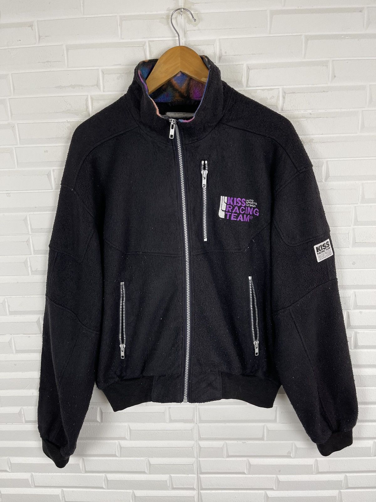 KISS VINTAGE KISS RACING FLEECE JACKET HKS GREDDY Size US M / EU 48-50 / 2 - 2 Thumbnail