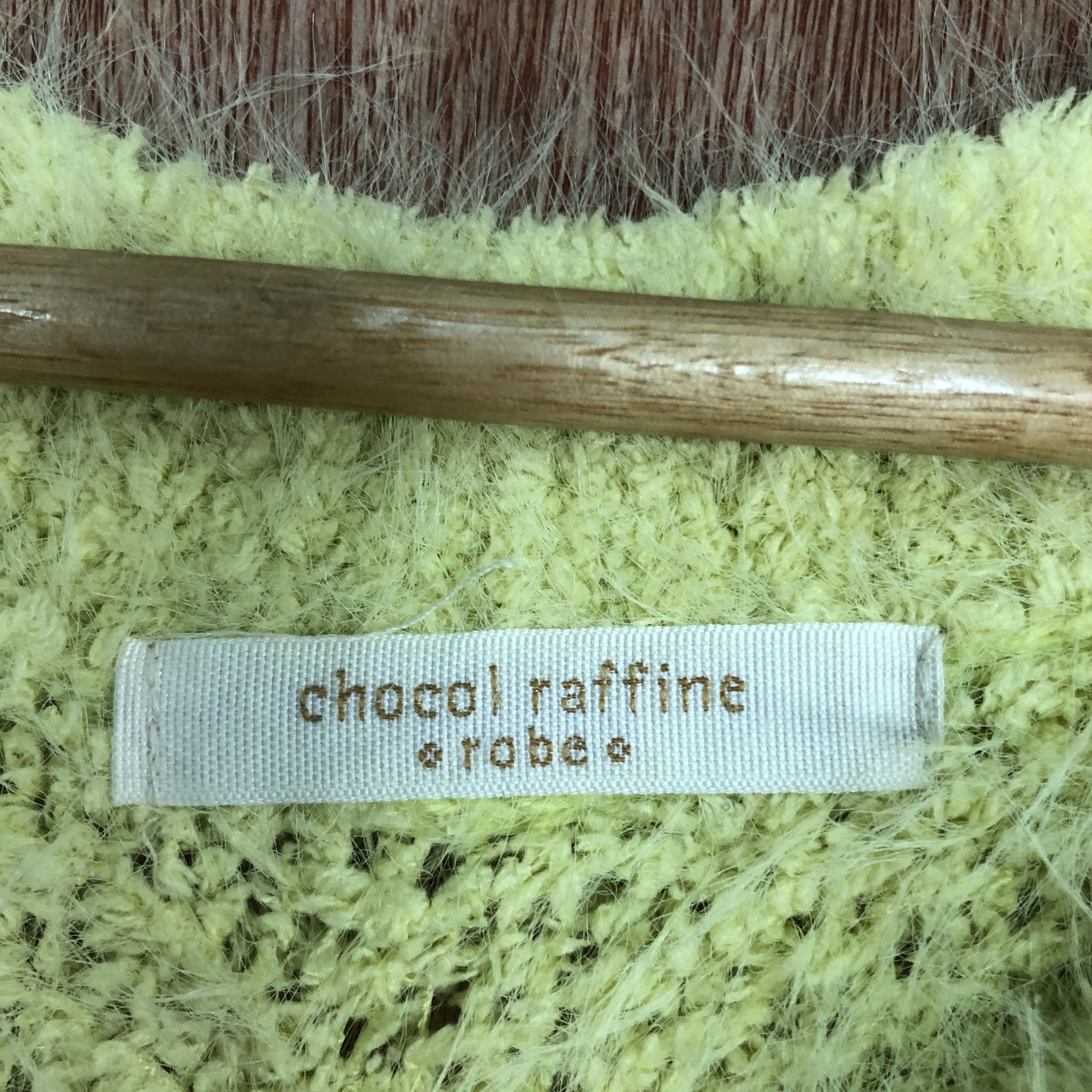 Homespun Knitwear × Japanese Brand DLL Chocol Raffine Yellow Mohair Shag Shaggy Knitwear #c541 Size M / US 6-8 / IT 42-44 - 9 Thumbnail