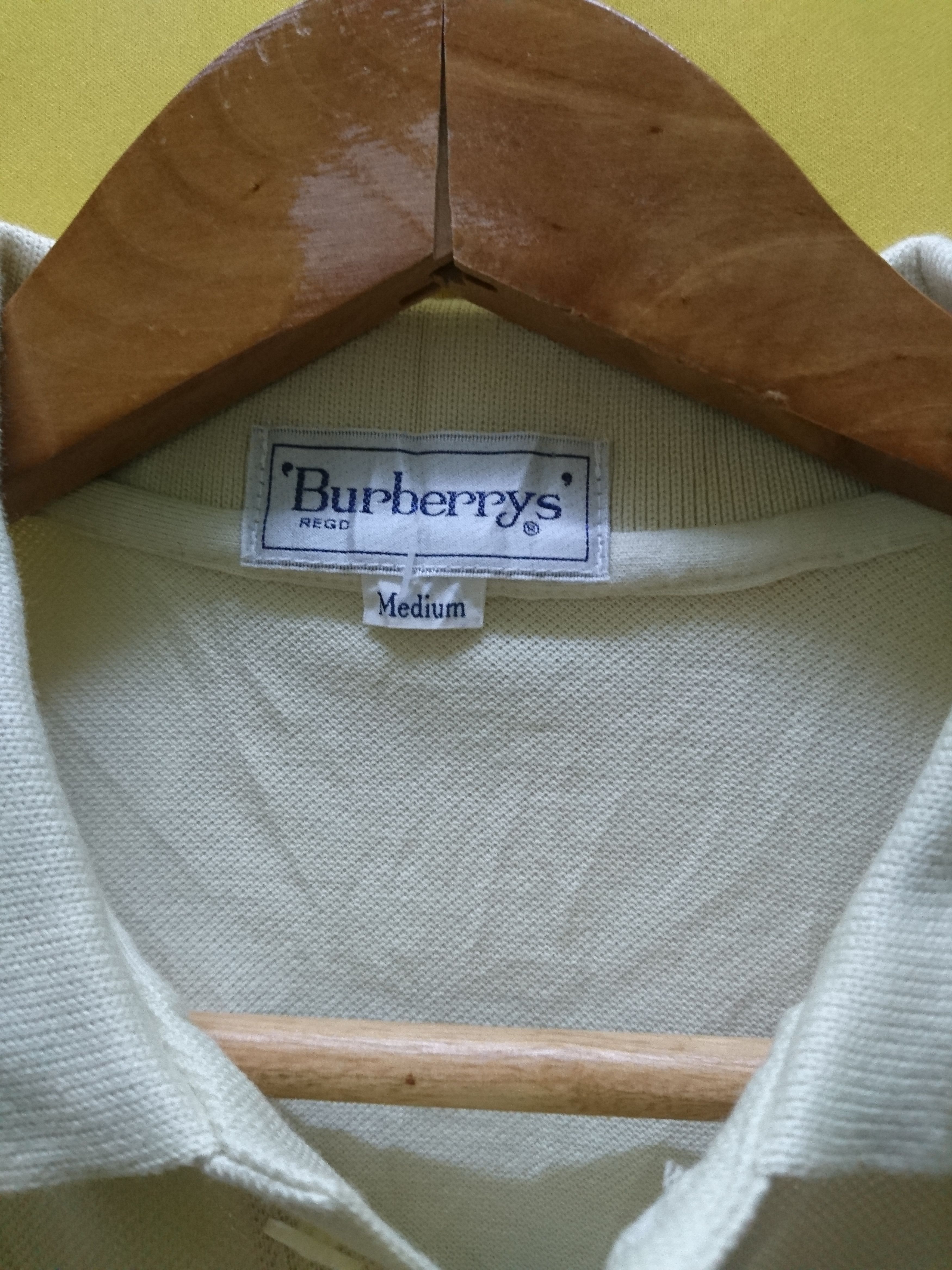 Burberry Vintage Burberry's NOS Polos Shirt Size US M / EU 48-50 / 2 - 3 Thumbnail