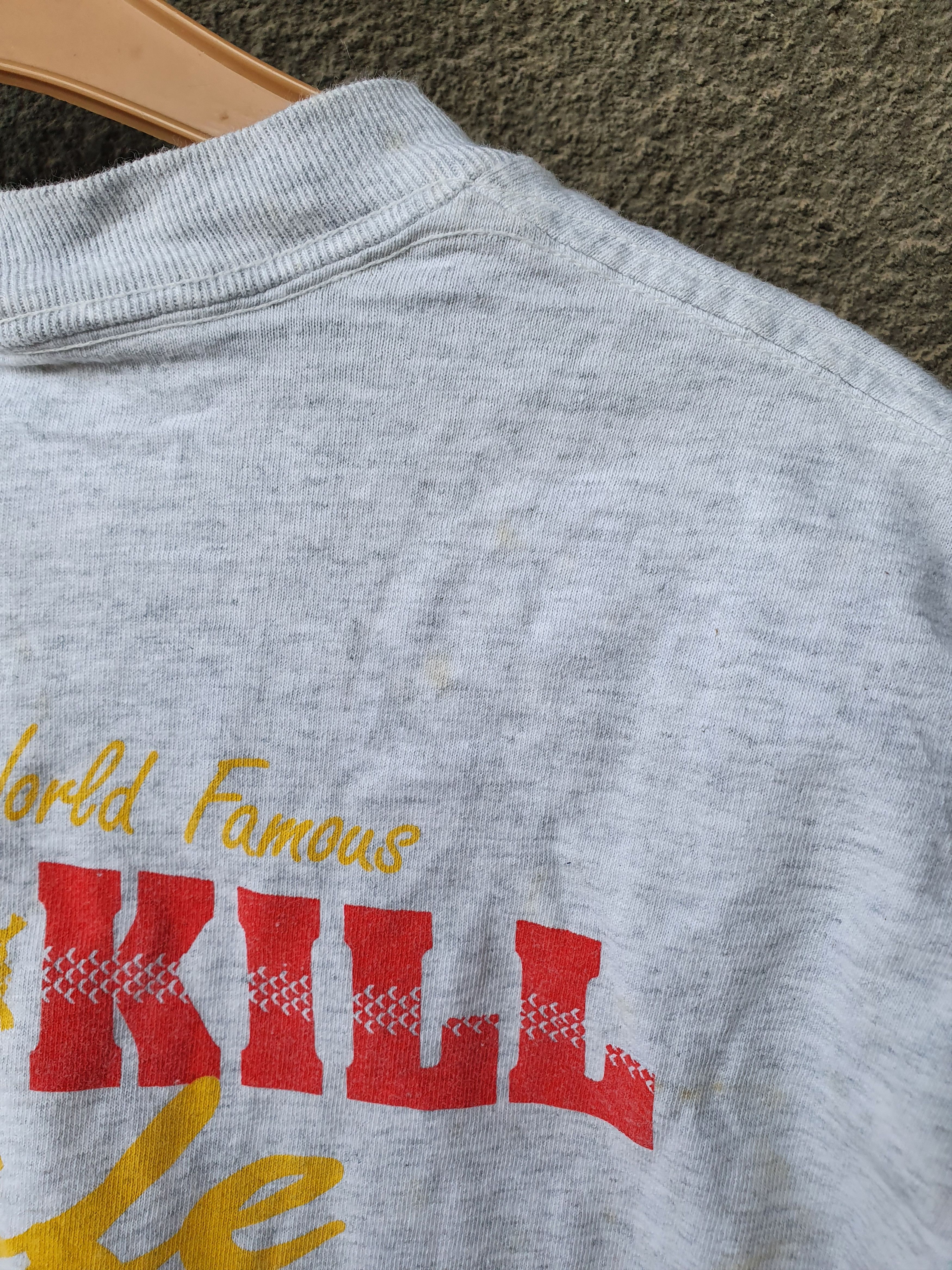Fruit Of The Loom × Vintage Road Kill Cafe Sturgis South Dakota Vtg tee,sz XL Size US XL / EU 56 / 4 - 13 Thumbnail
