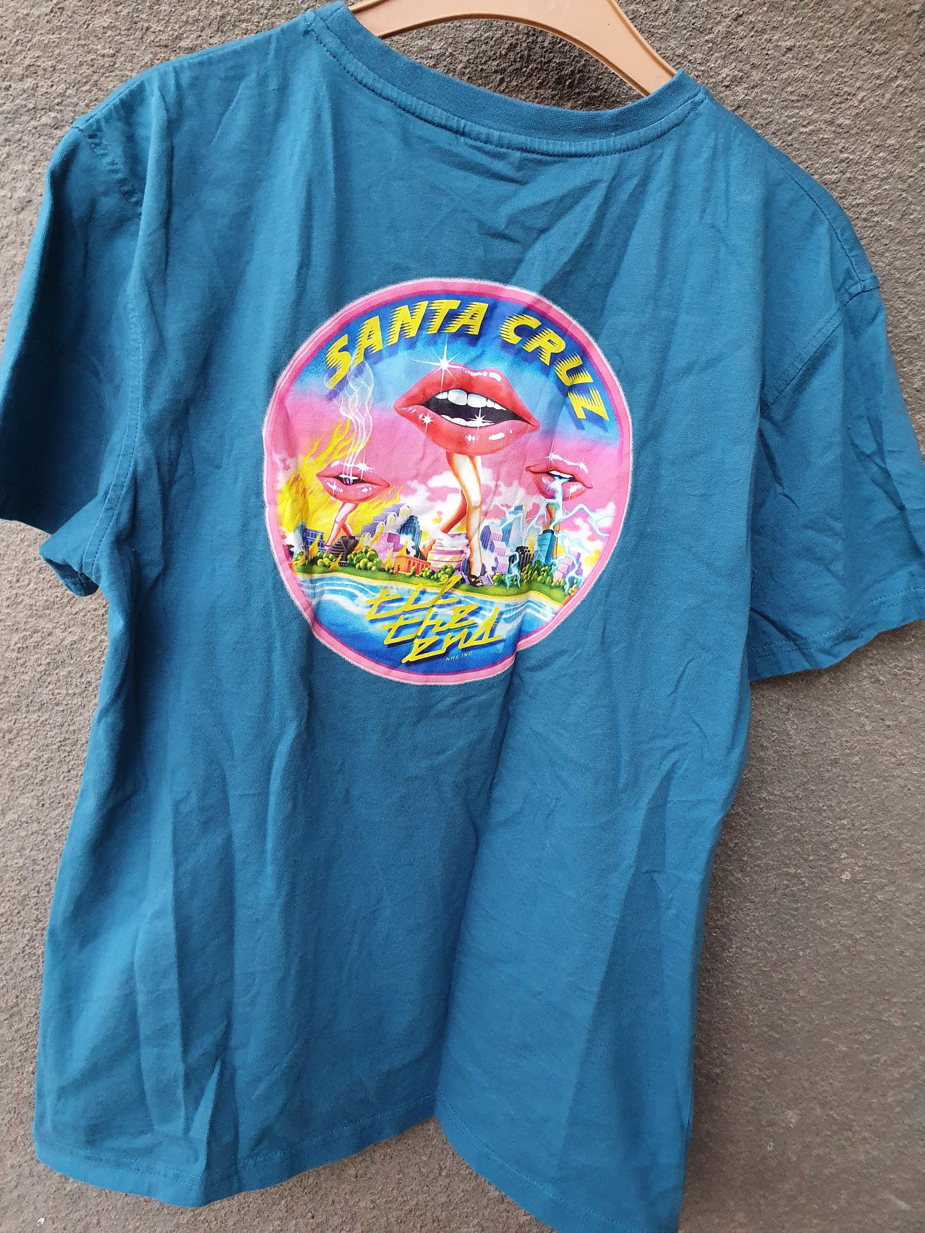 Santa Cruz Skateboards Santa Cruz Til The End SWAG tee,sz M Size US M / EU 48-50 / 2 - 9 Thumbnail