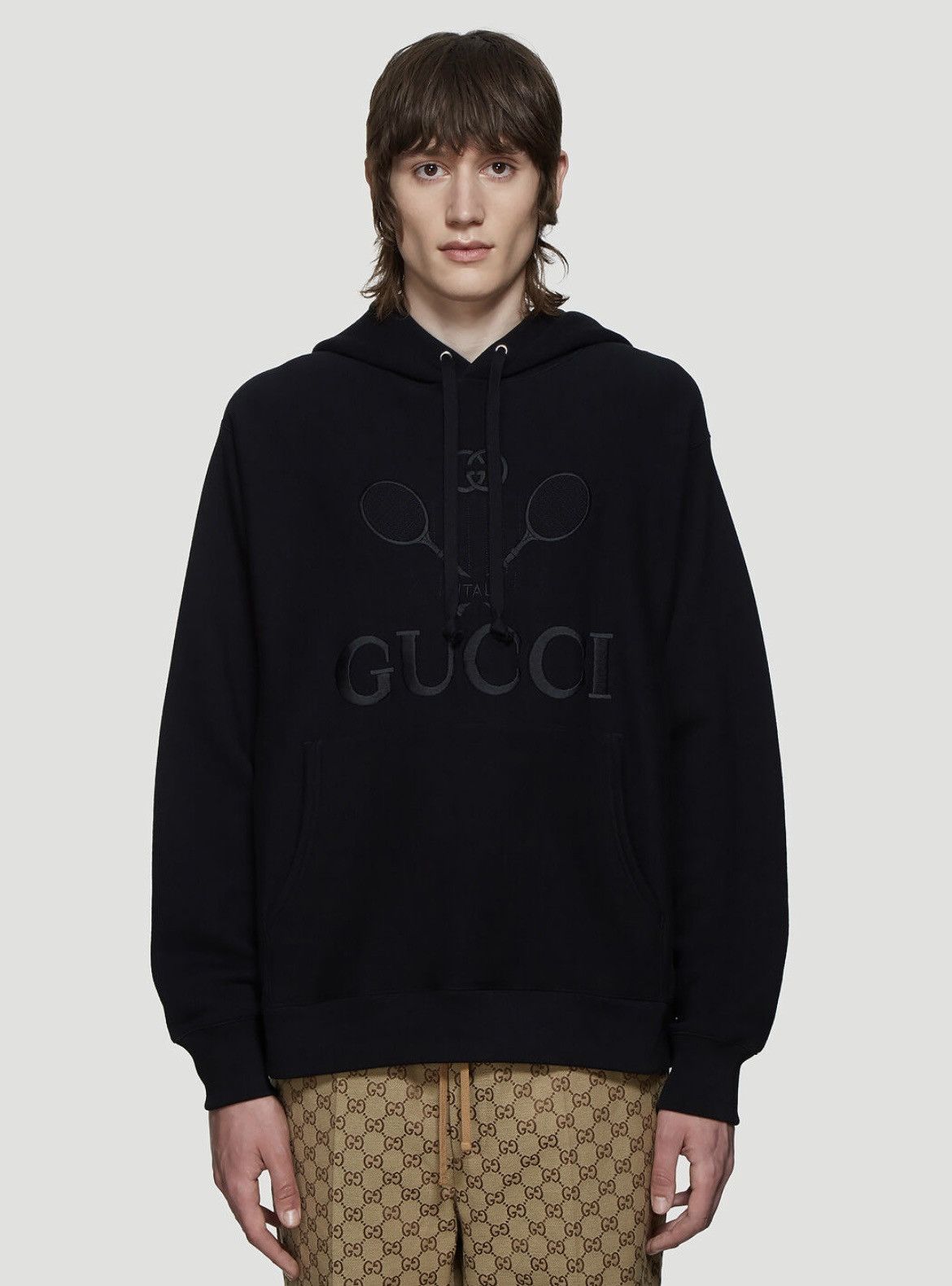 Gucci tennis racket hoodie sale