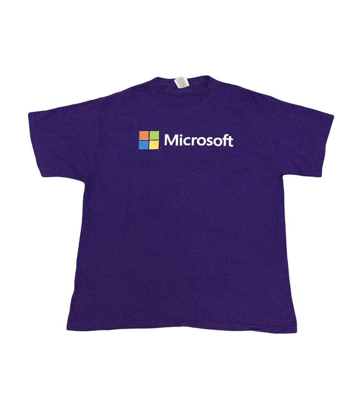 Vintage Vintage Microsoft Logo Tee | Grailed