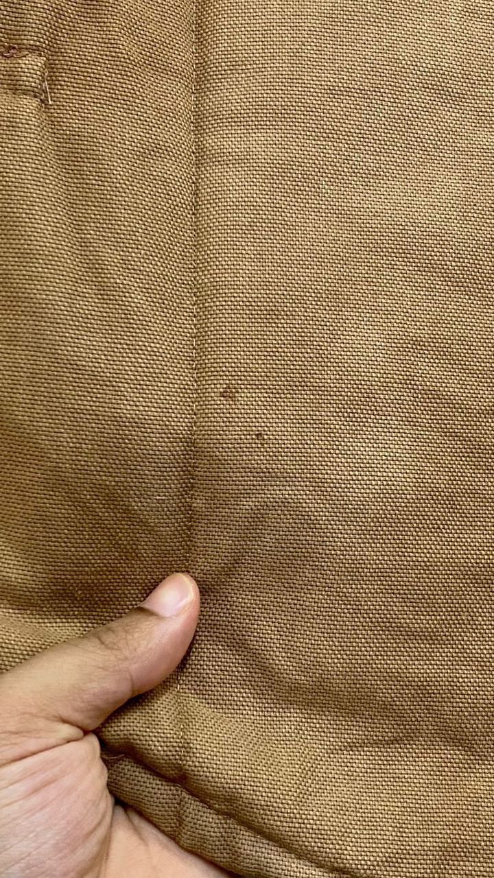 Japanese Brand × Vintage Vintage Japanese Brand Duck Canvas Quilt Lined Vest Size US L / EU 52-54 / 3 - 6 Thumbnail